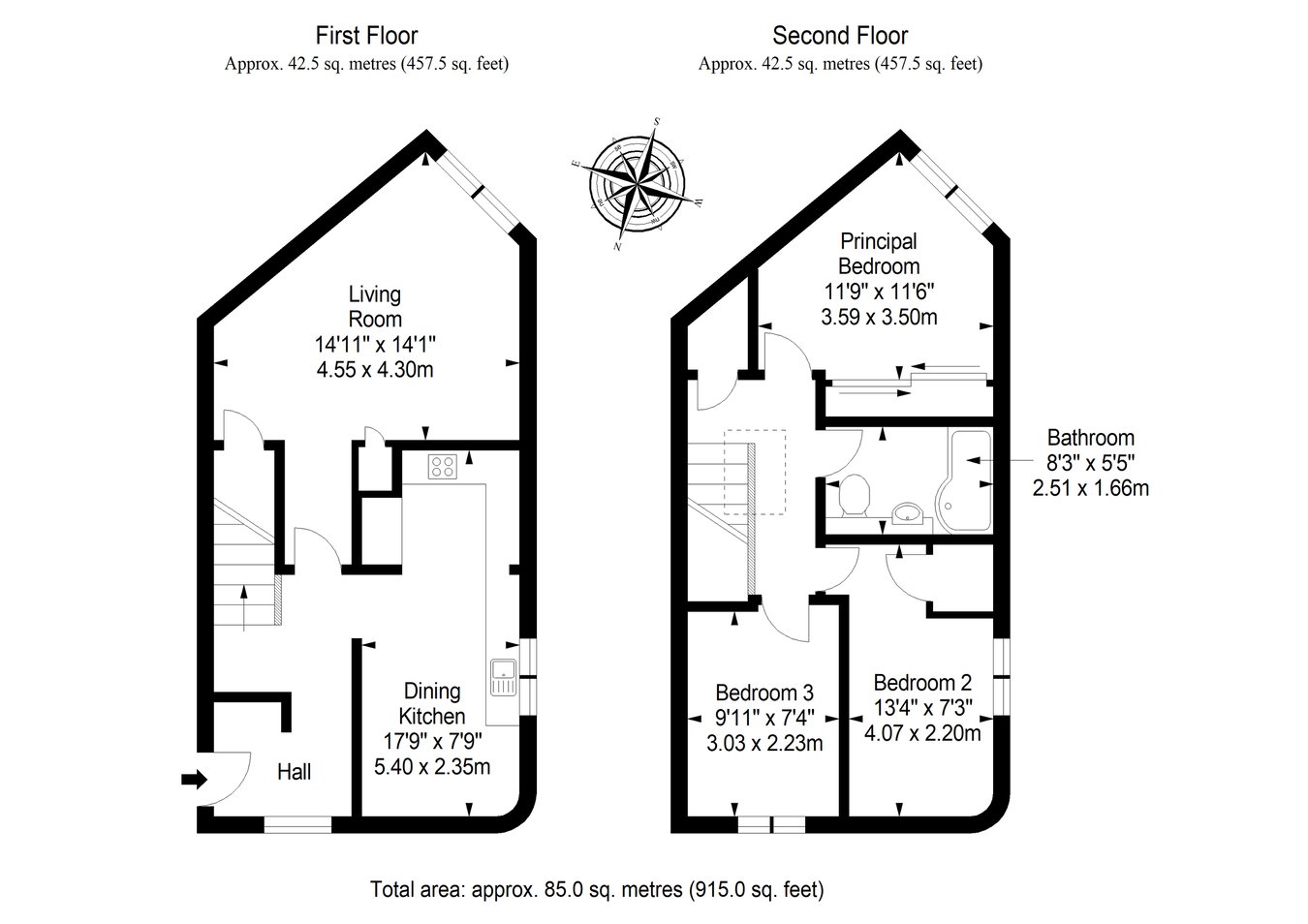13, Abbey Court, St Andrews floorplan