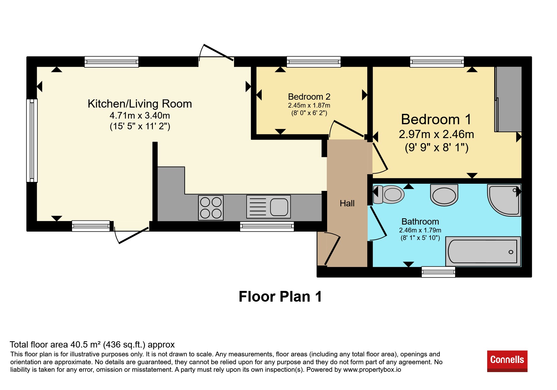 6, Haygrove Park, Taunton floorplan