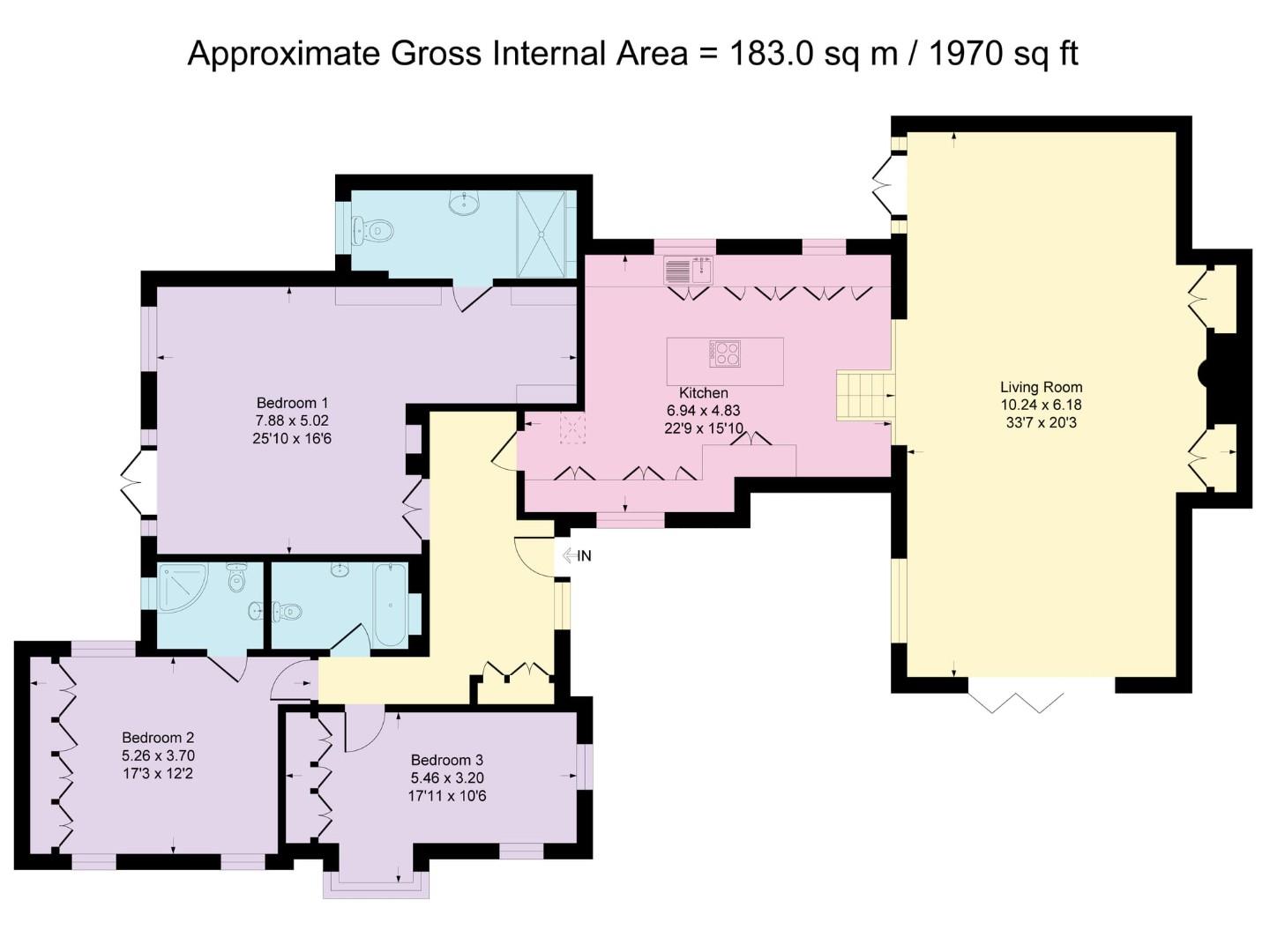 Alderwood Cottage, Leigh Road, Manchester floorplan