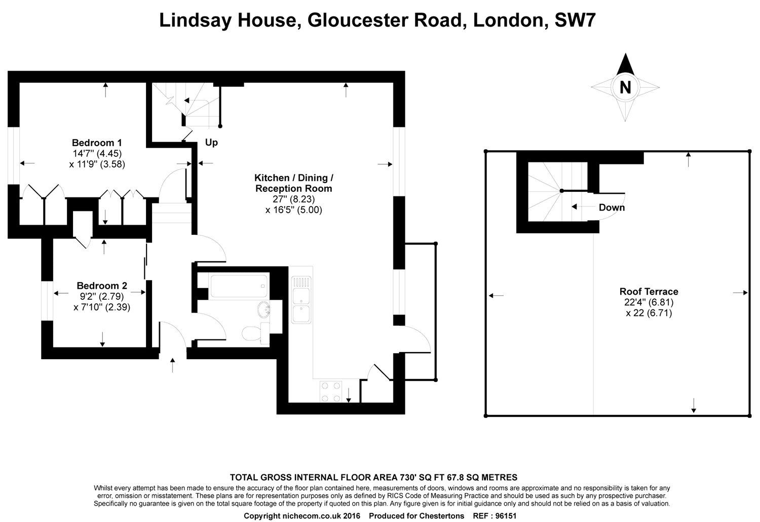 2 Bedrooms Flat to rent in Lindsay House, Gloucester Road, London SW7