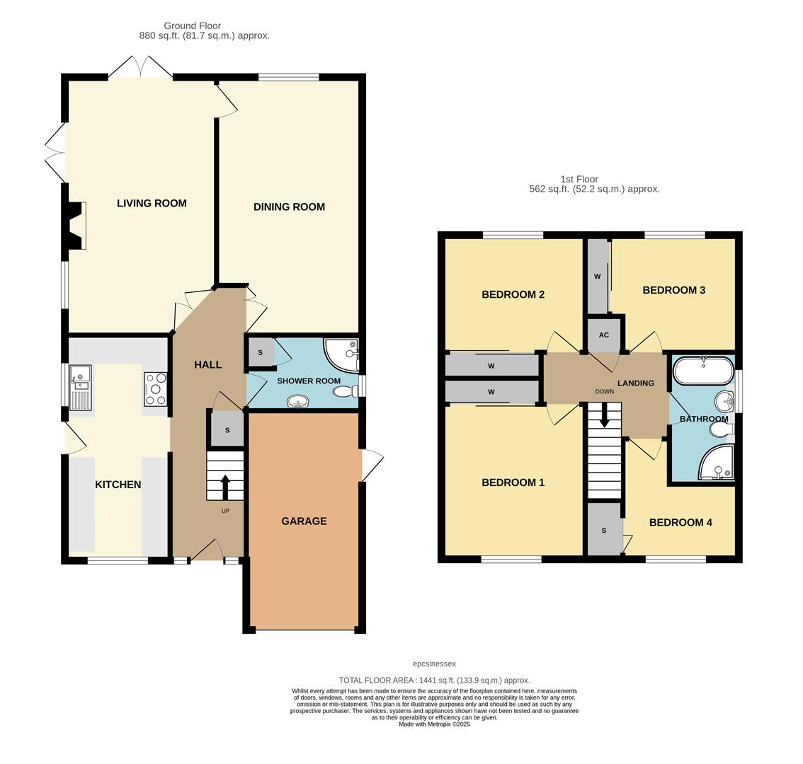 Glebelands, Benfleet floorplan