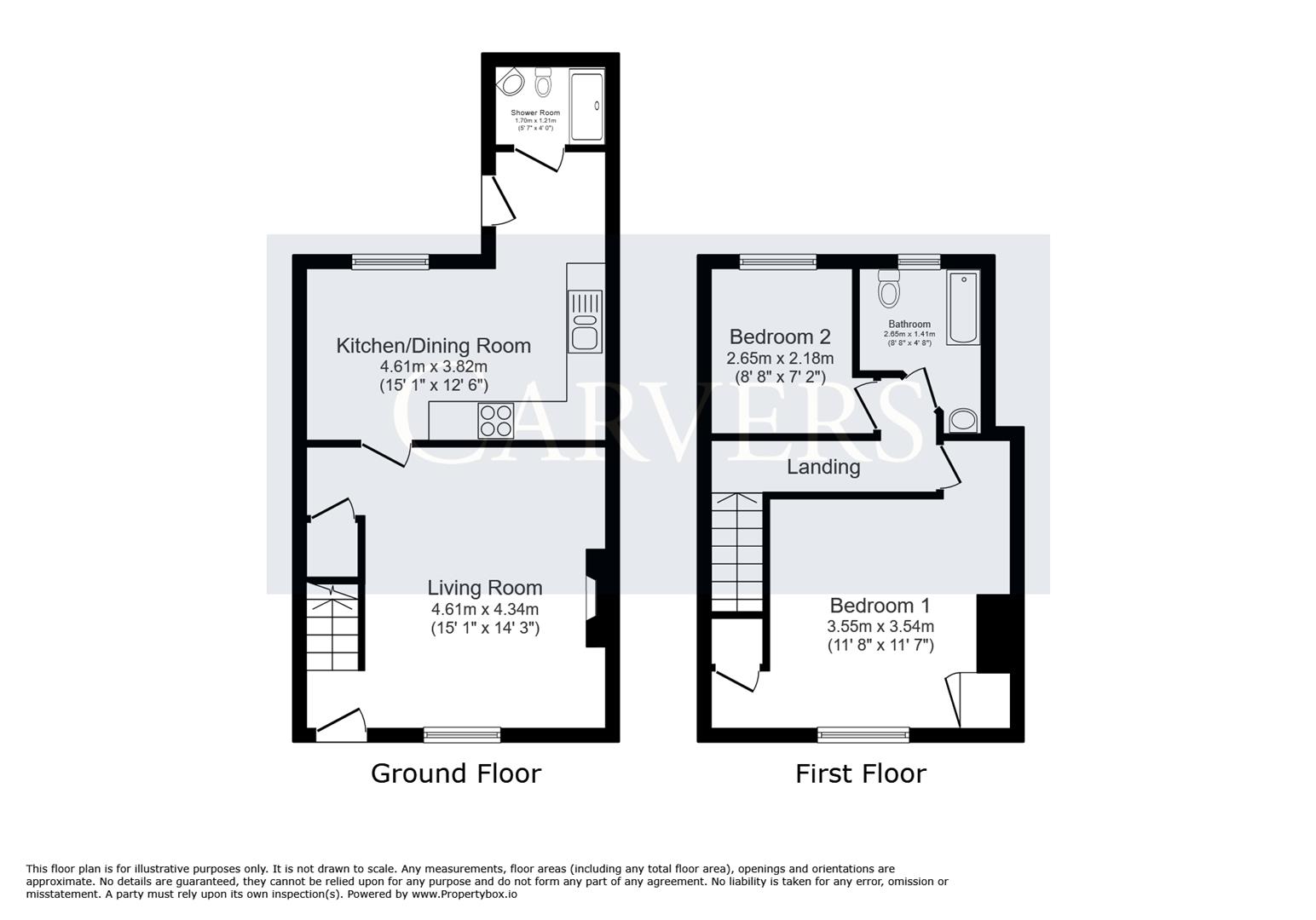 15, Church View, Newton Aycliffe floorplan