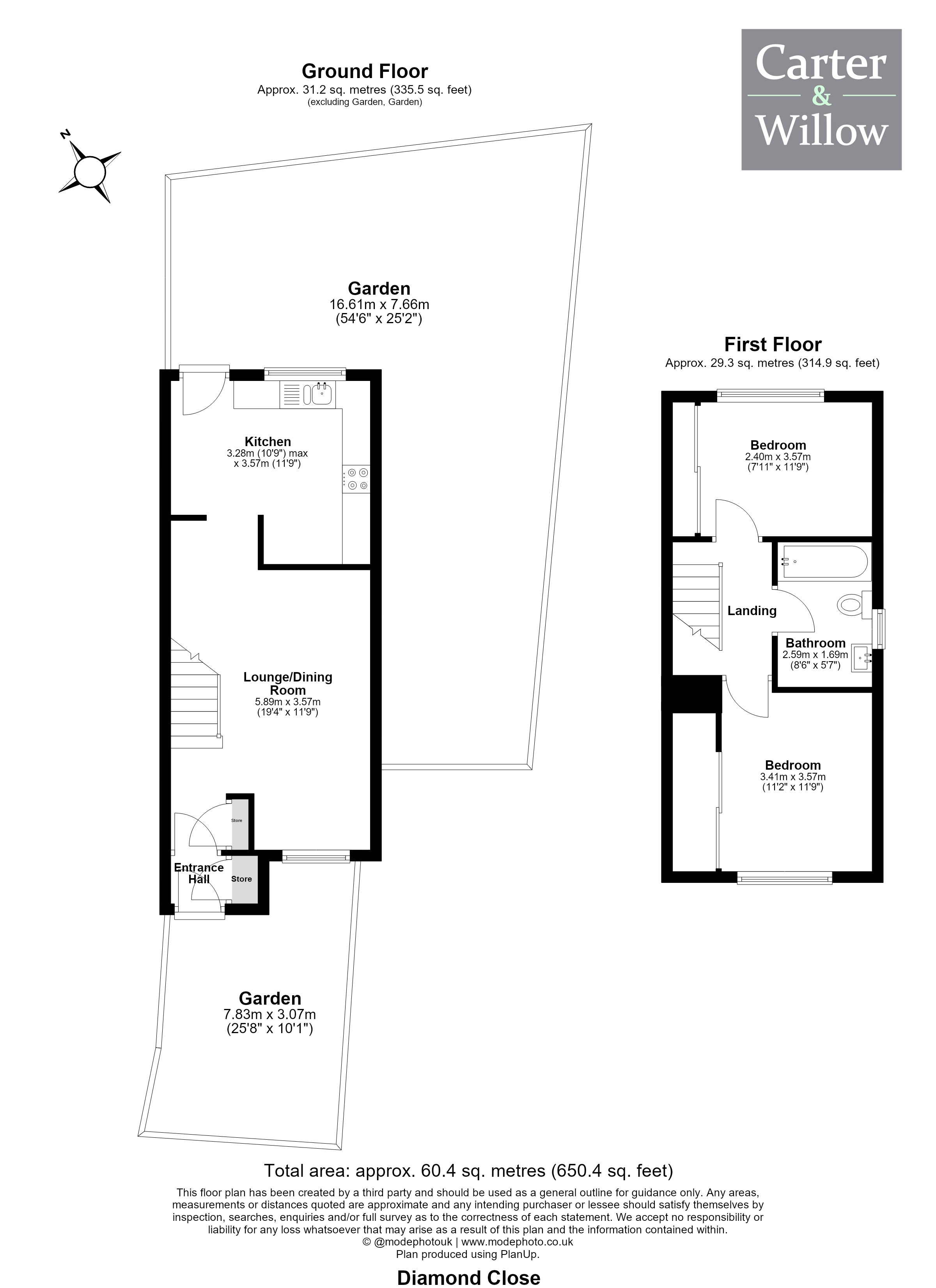 5, Diamond Close, Dagenham floorplan