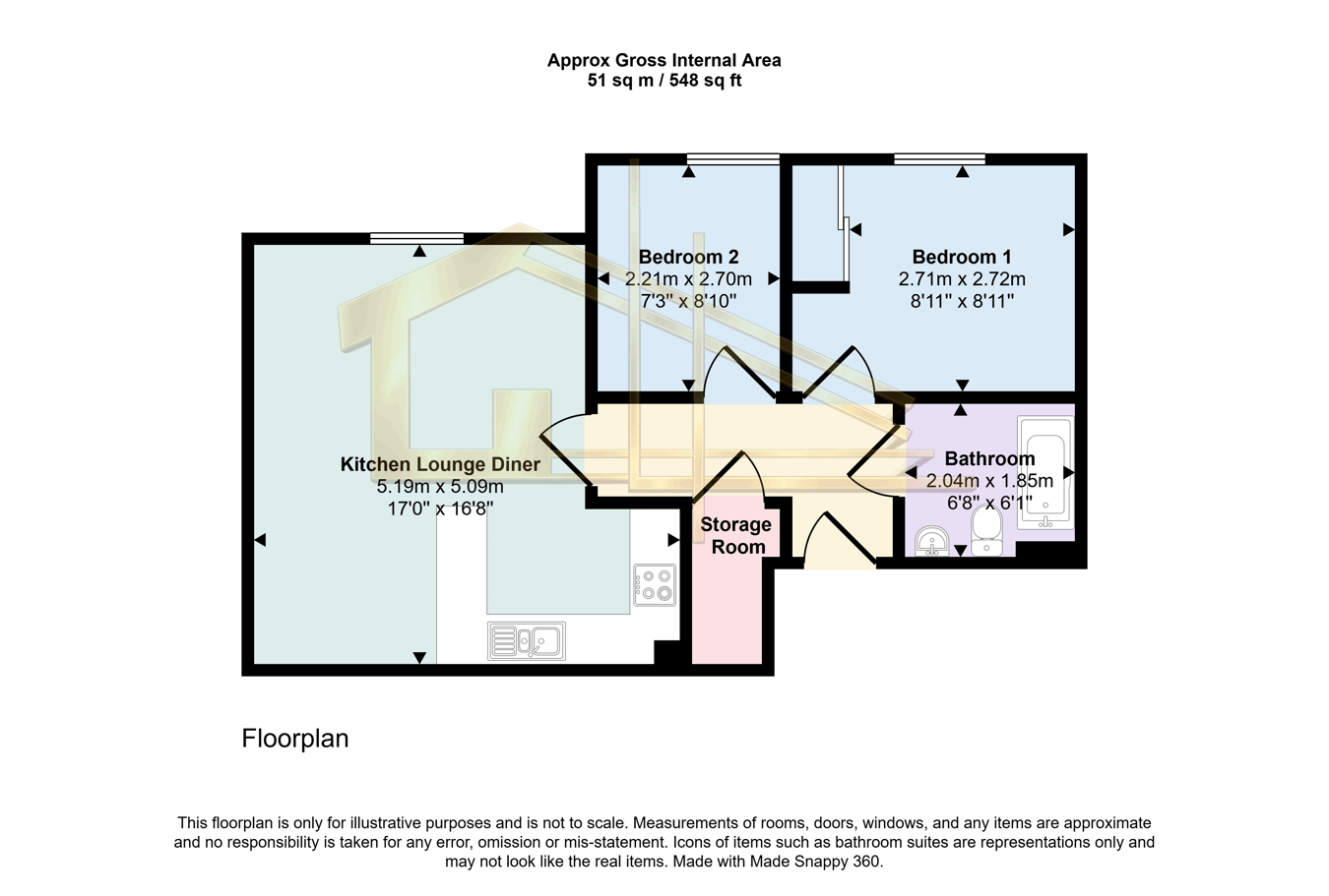 College Court, Scholars Walk, Bexhill-on-Sea floorplan