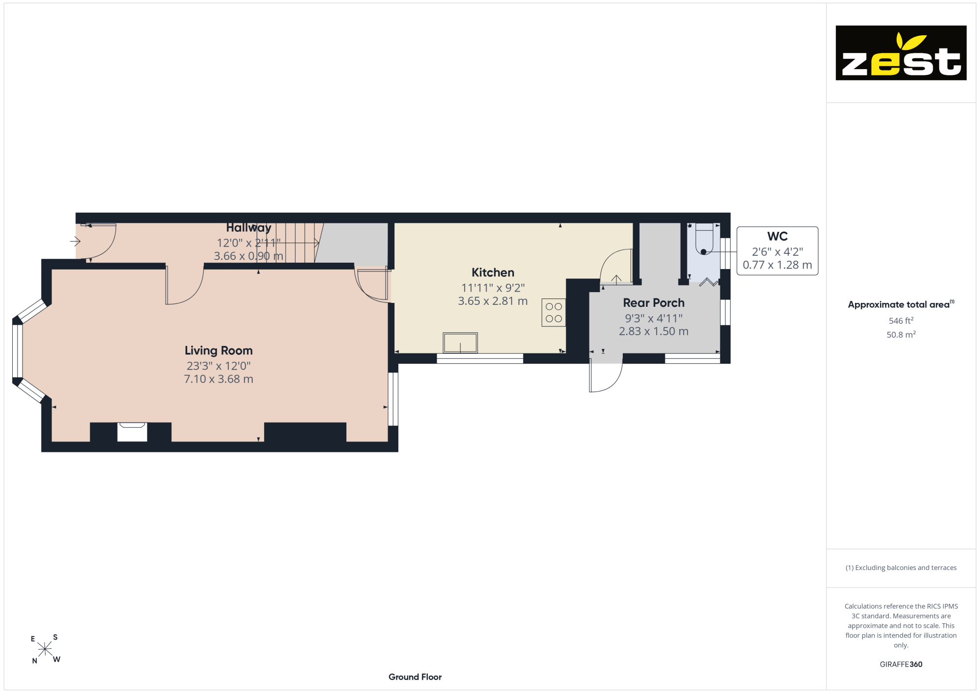 Westcott Street, Hull floorplan