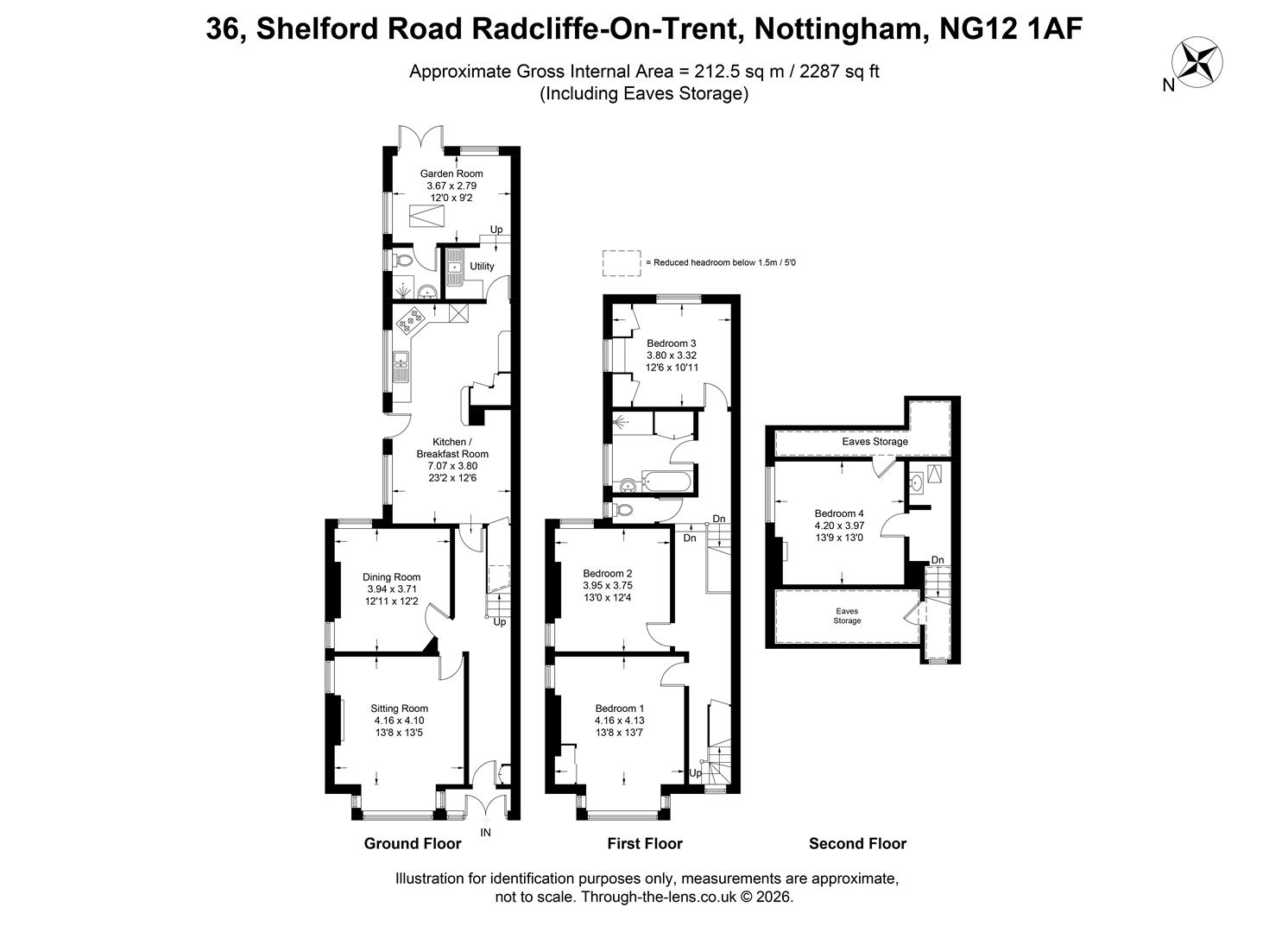 36, Shelford Road, Nottingham floorplan