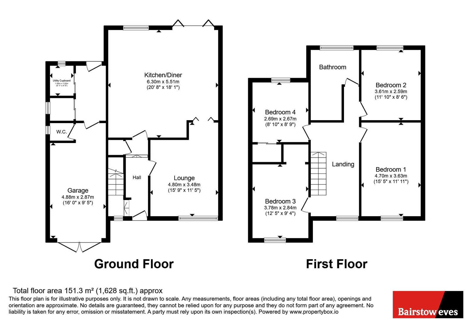 97, Wingfield Road, West Midlands floorplan