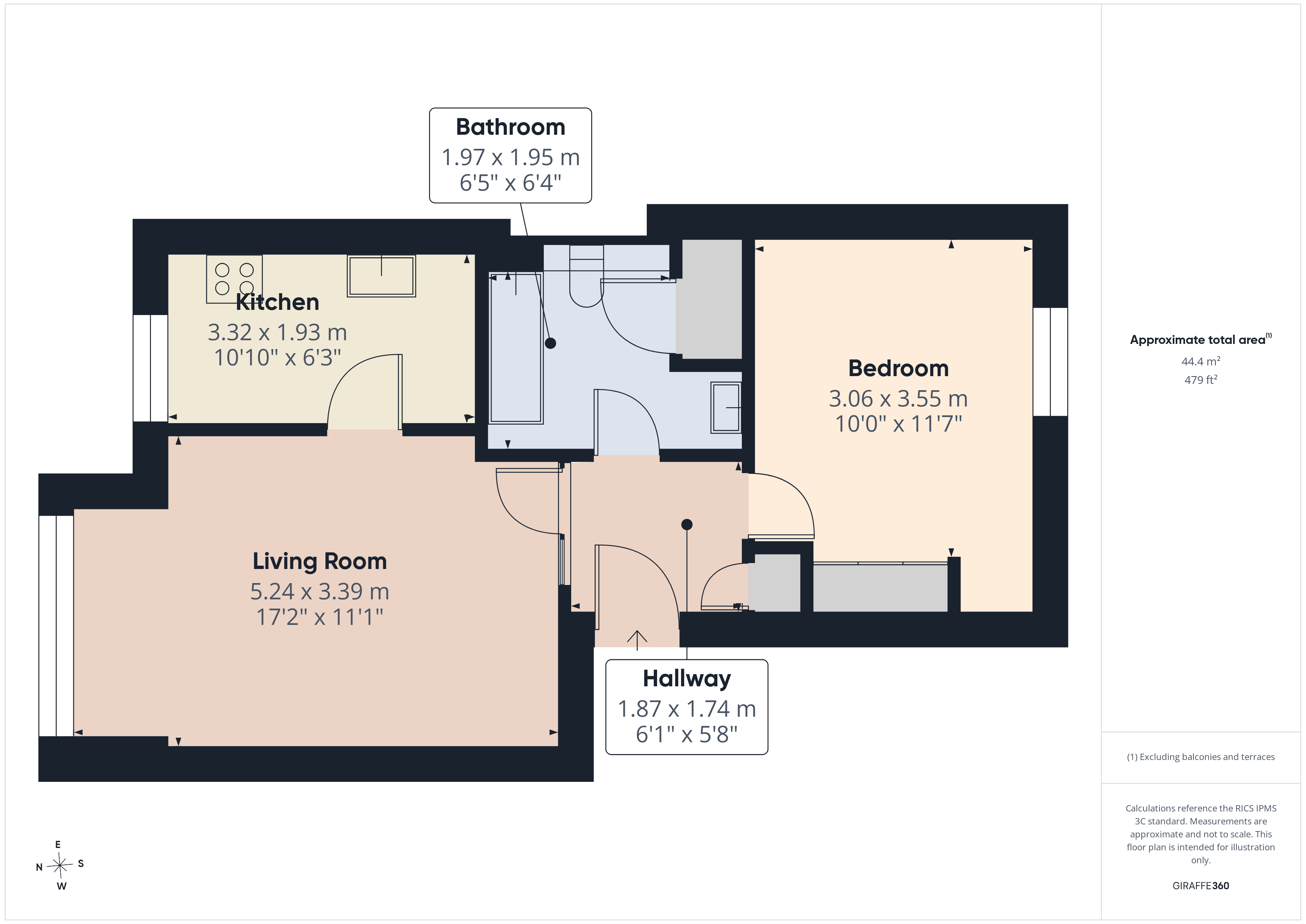 21, Tanglewood Way, Feltham floorplan