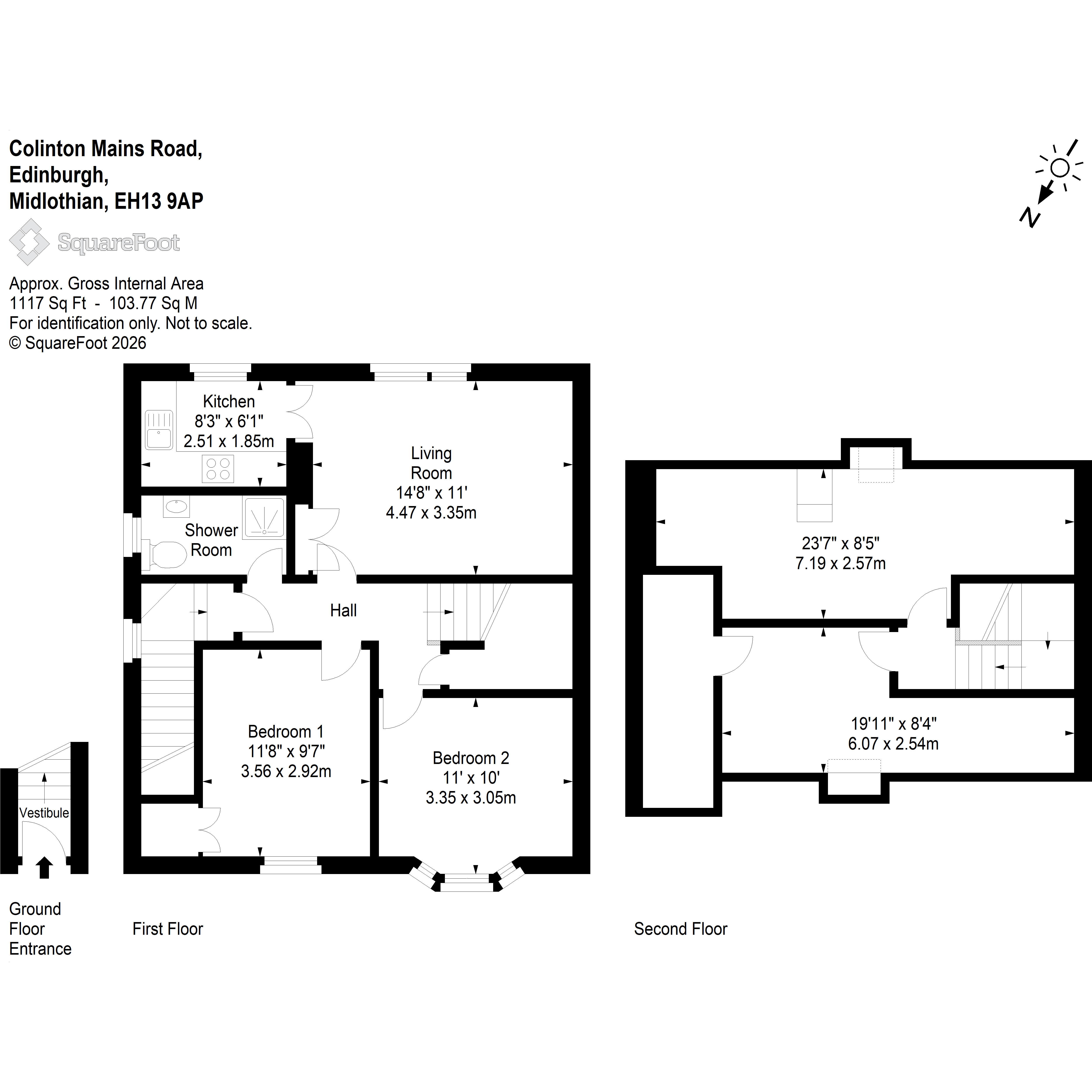 43, Colinton Mains Road, Colinton Mains, Edinburgh floorplan