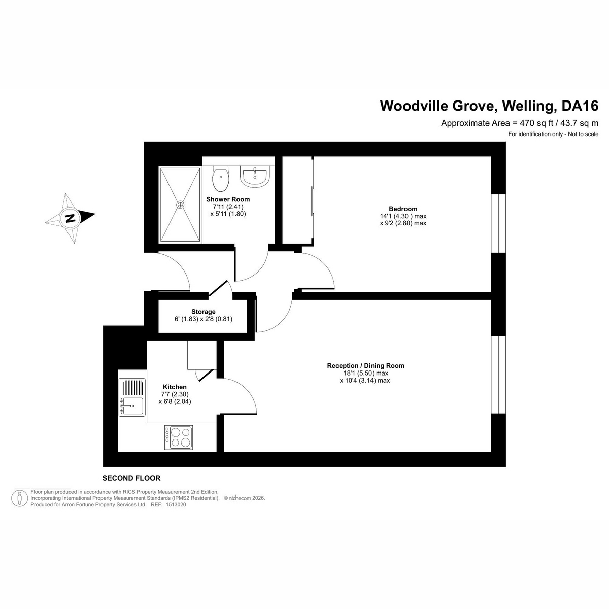 15, Woodville Grove, Welling floorplan