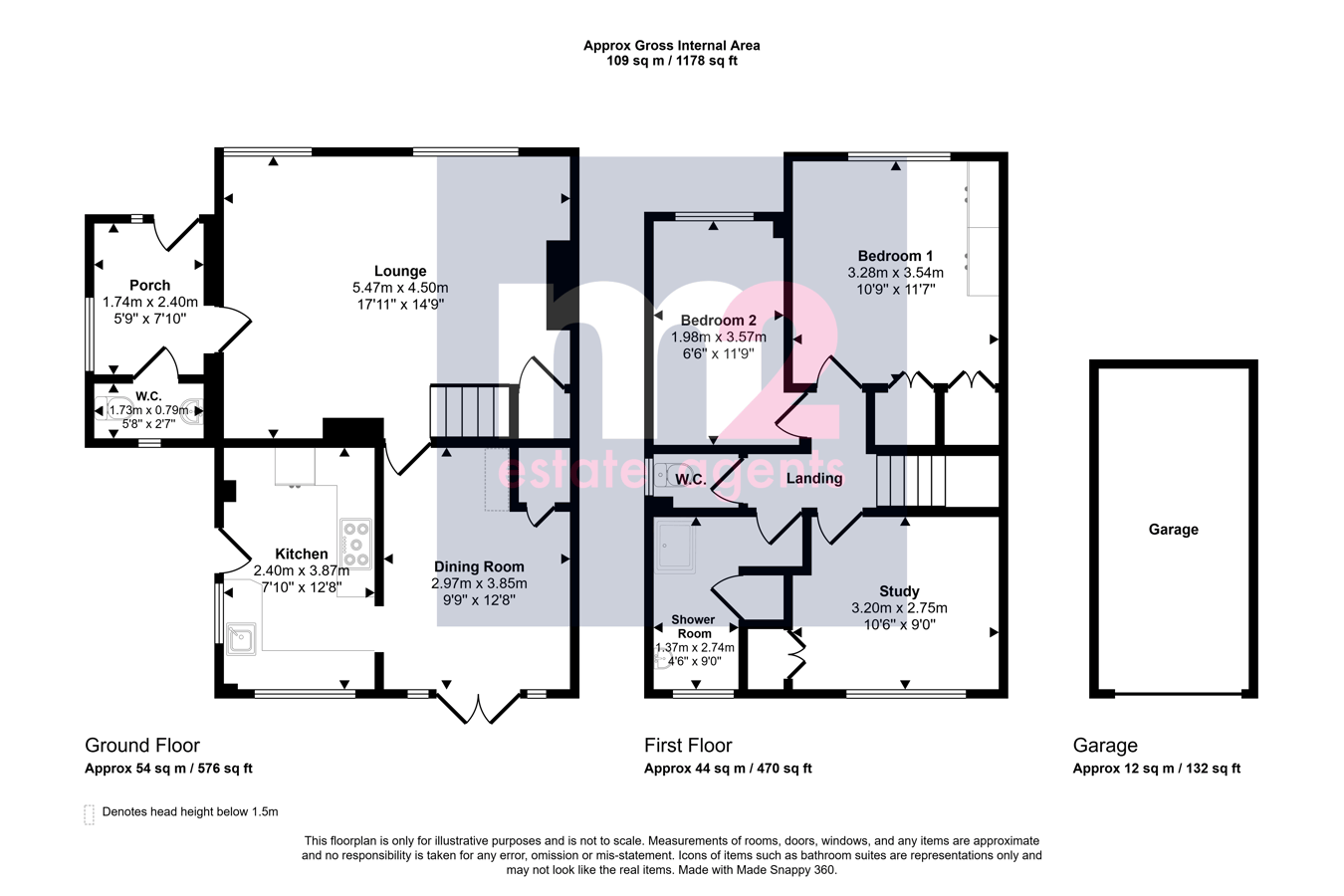 St Davids Close, Chepstow floorplan