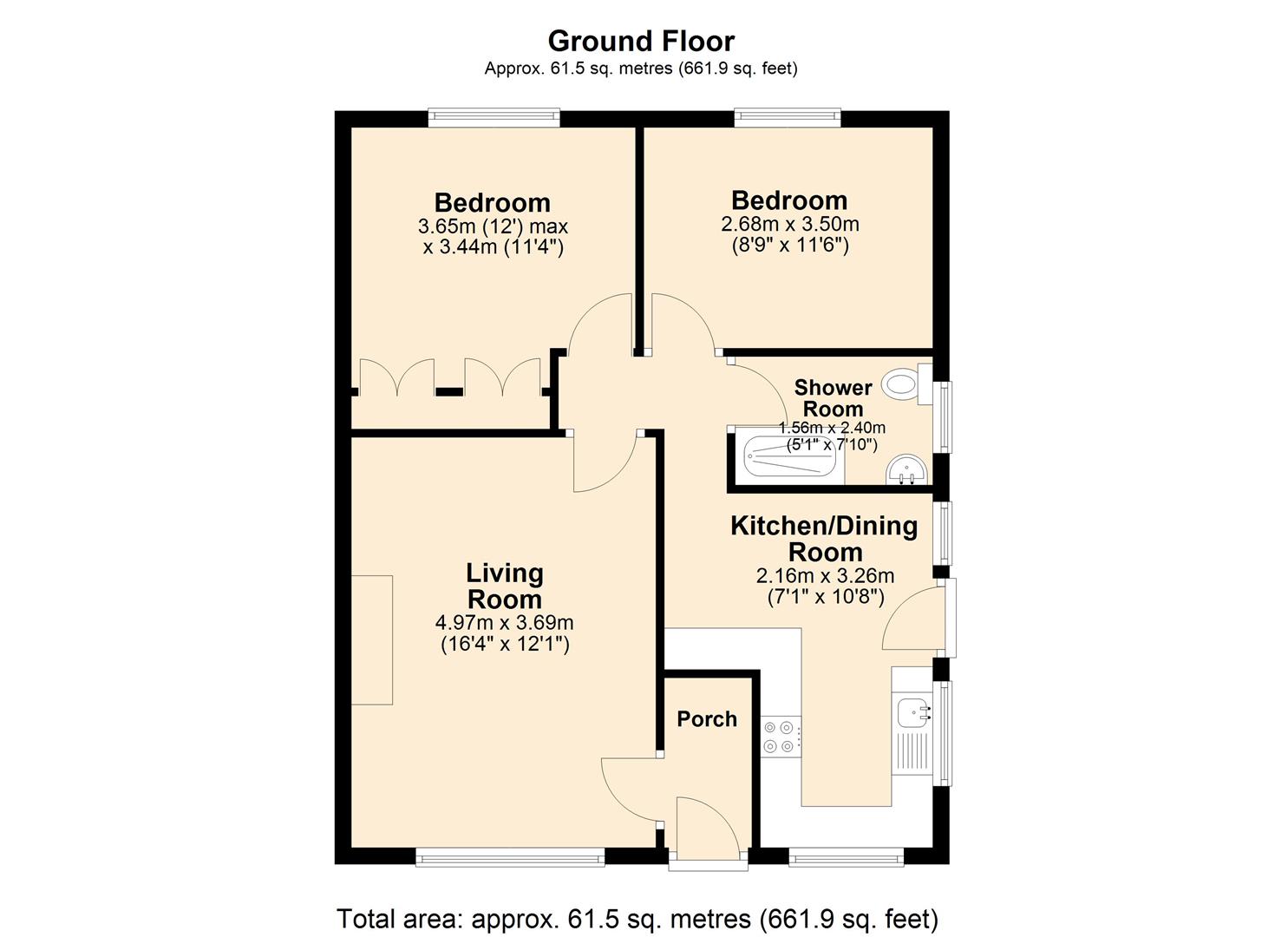 15, Fieldhead Avenue, Manchester floorplan