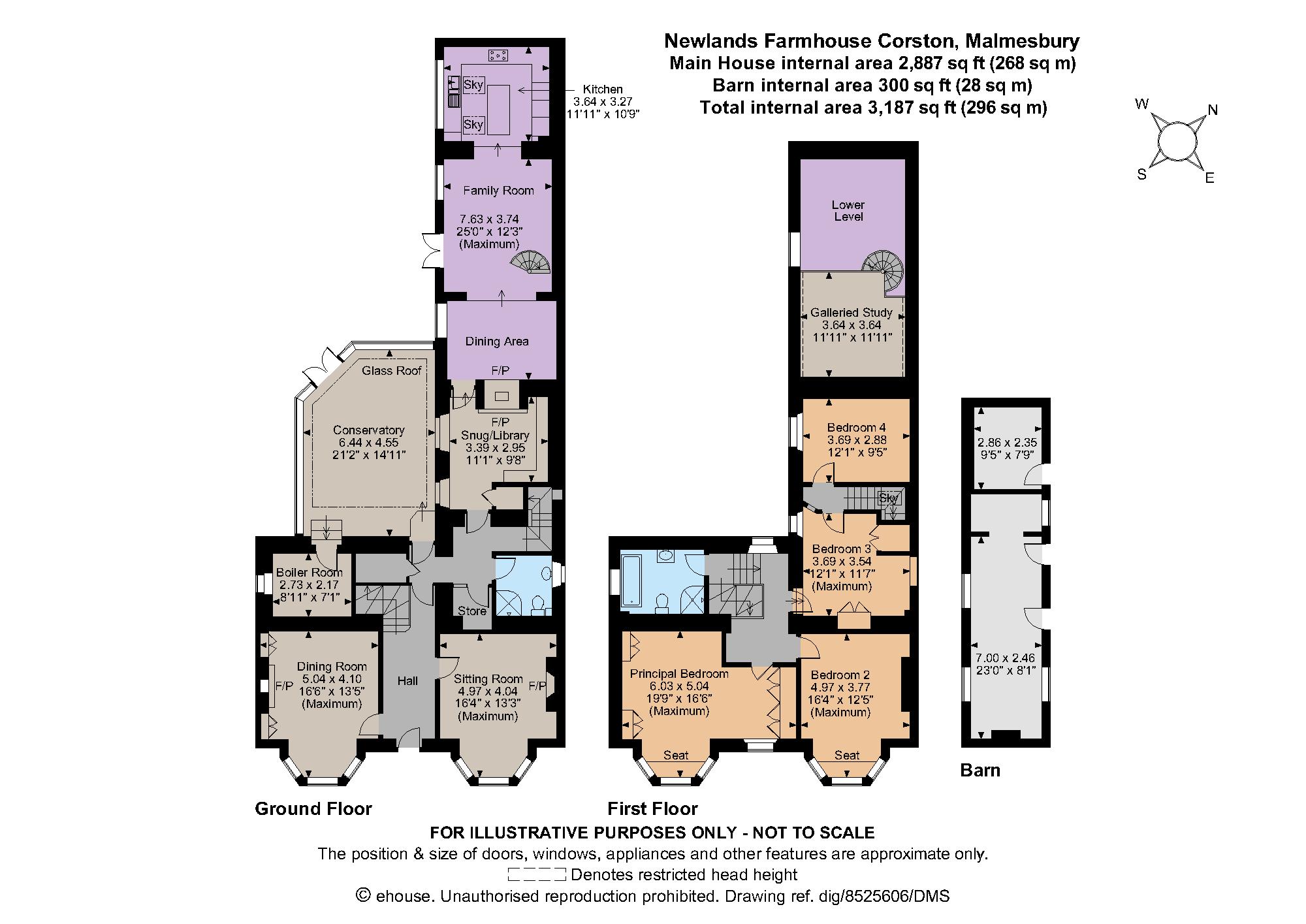Corston, Malmesbury, Wiltshire SN16, 4 bedroom detached house for sale