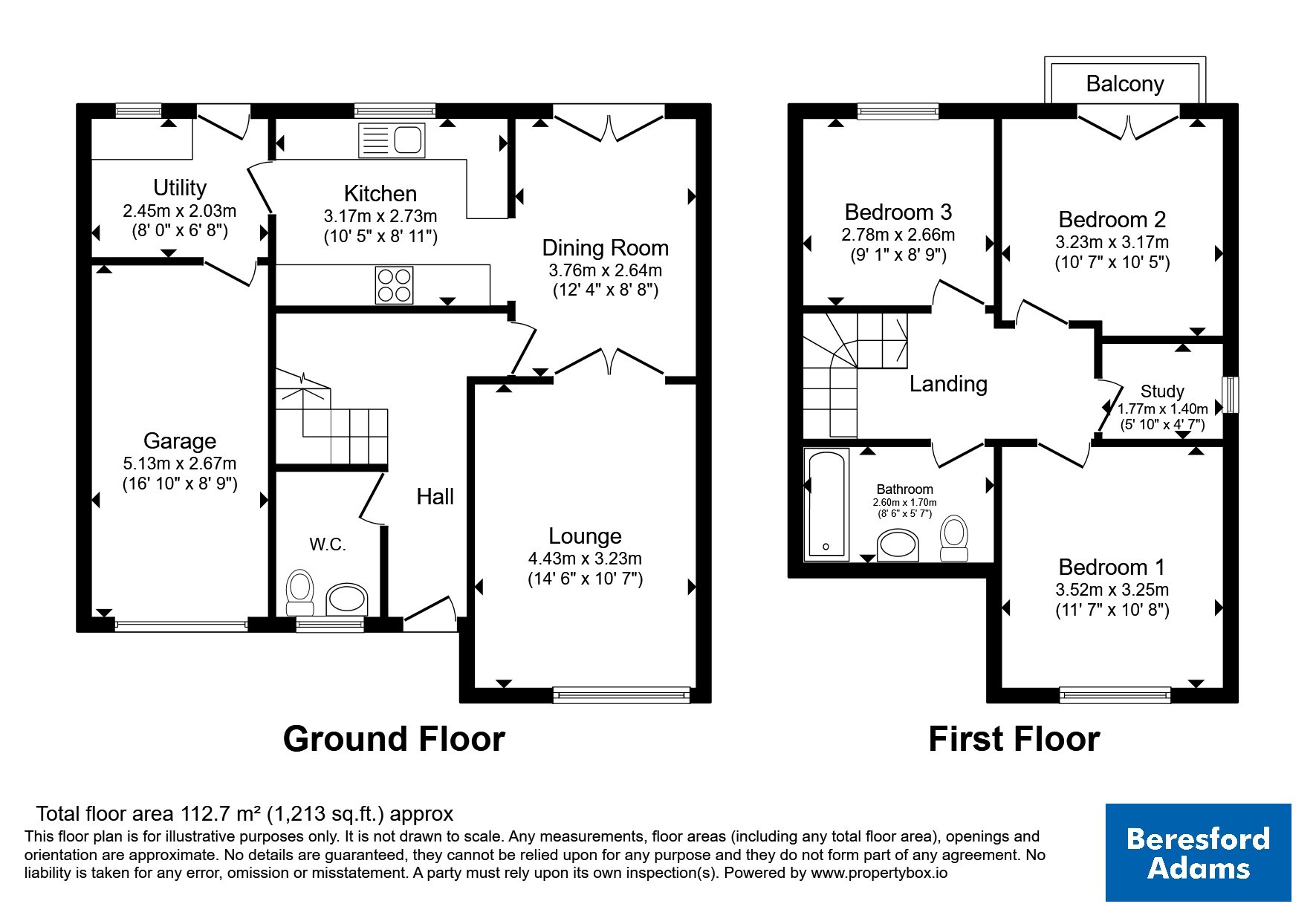 6, Lon Y Mes, Conwy floorplan