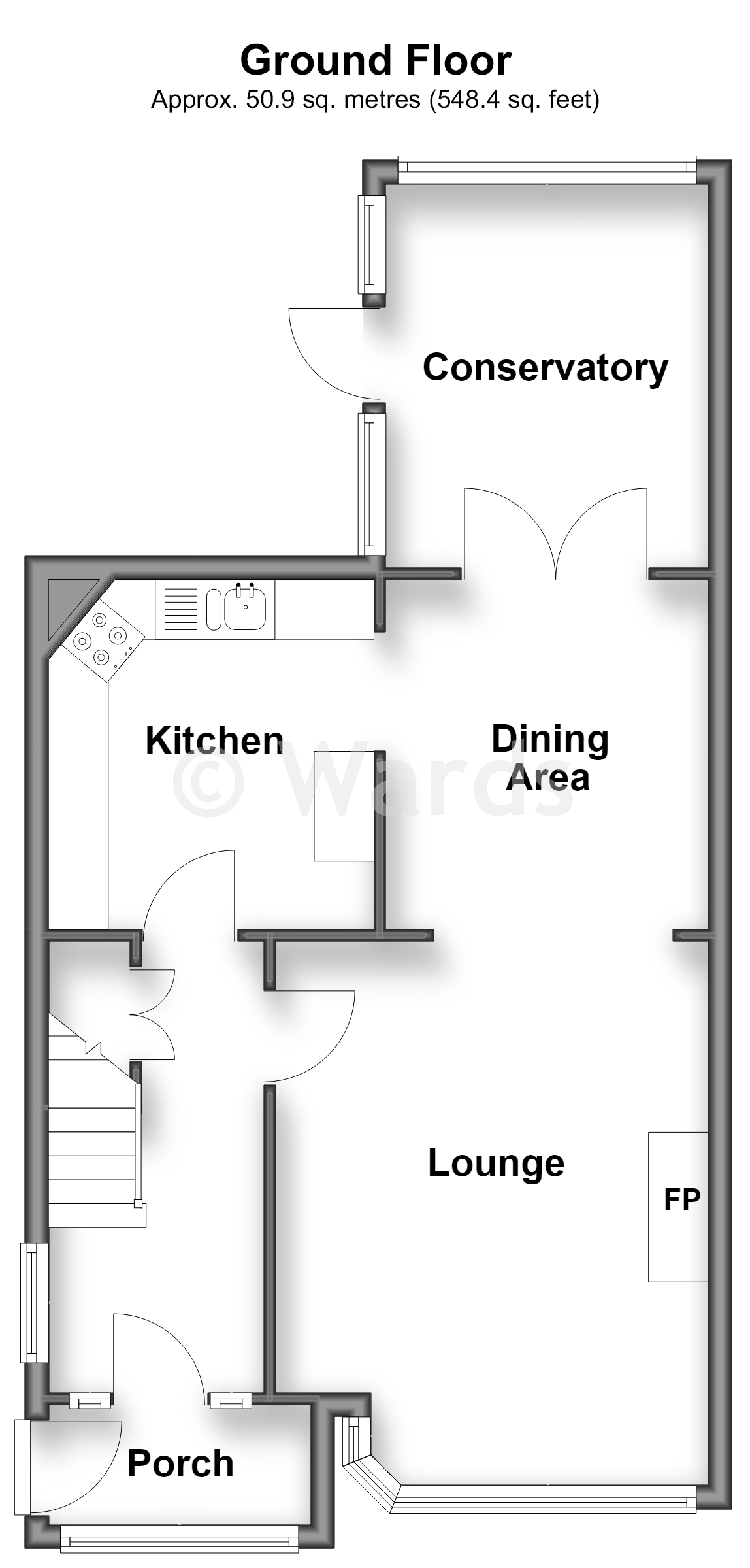 34, Leyton Avenue, Gillingham floorplan