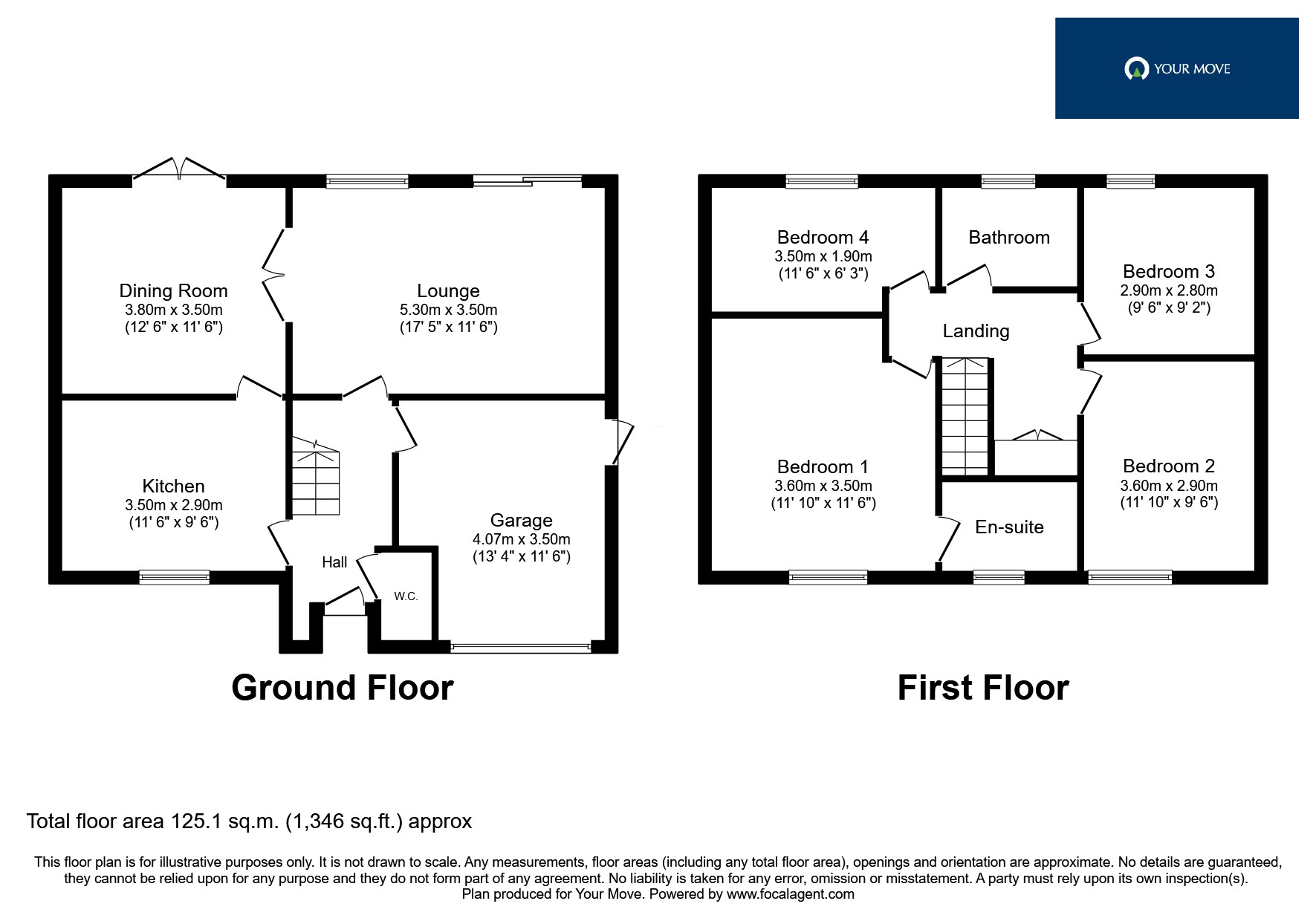 83, Cleveland Road, Leicestershire floorplan