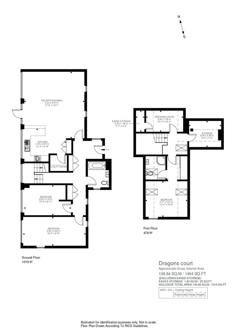 6, Dragons Court, Dorchester floorplan