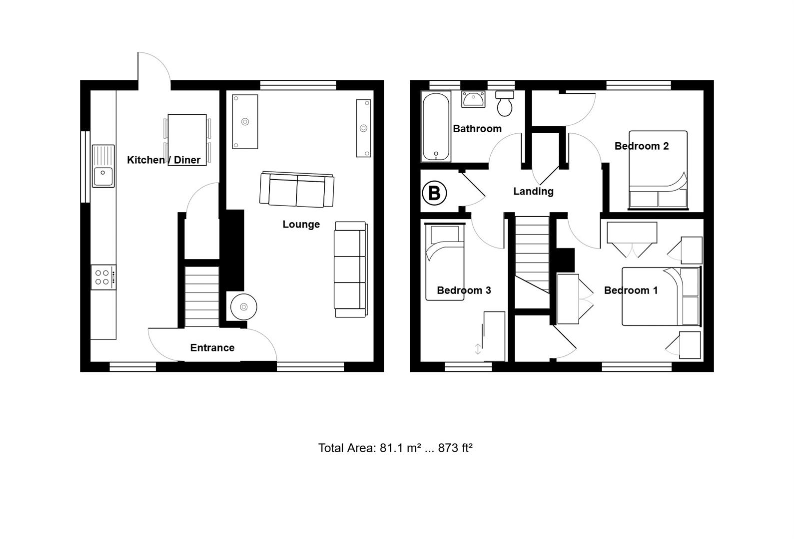 Wolverwood Lane, Plymouth floorplan