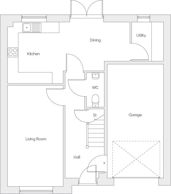 169, Off Catterick Road, Brough With St Giles, Catterick Garrison floorplan