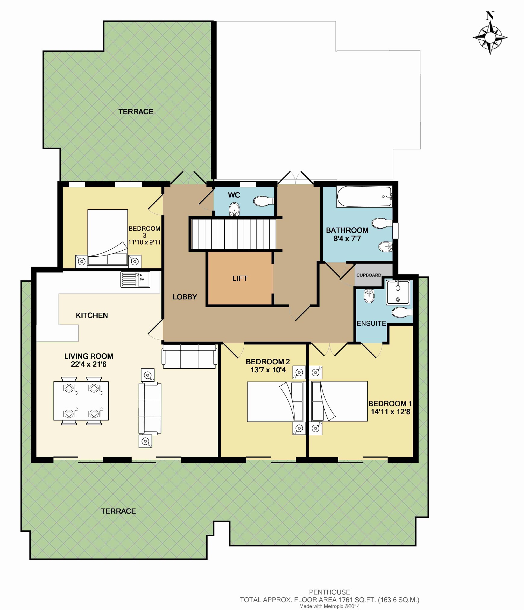3 Bedrooms Flat to rent in 853 London Road, Westcliff-On-Sea, Essex SS0