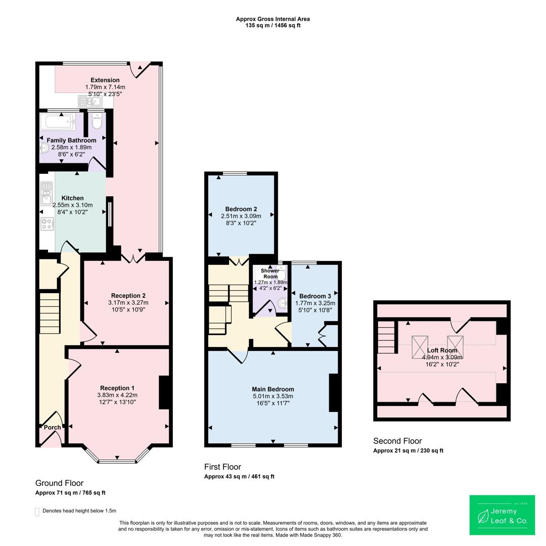 28, Avenue Road, London floorplan