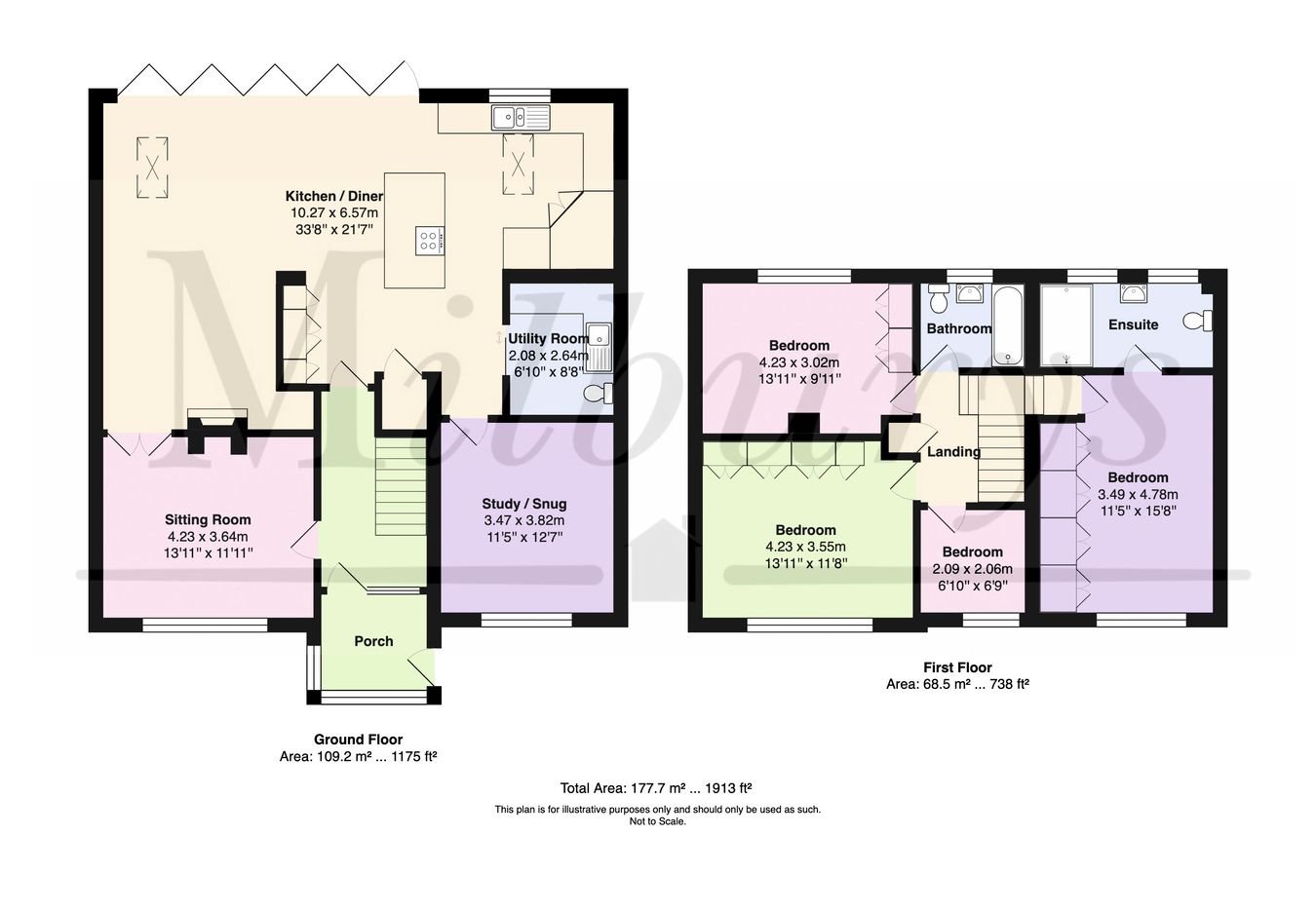 92, Cotswold Road, Chipping Sodbury floorplan