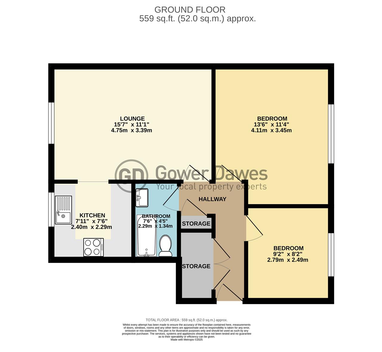 25, Coronation Avenue, East Tilbury floorplan