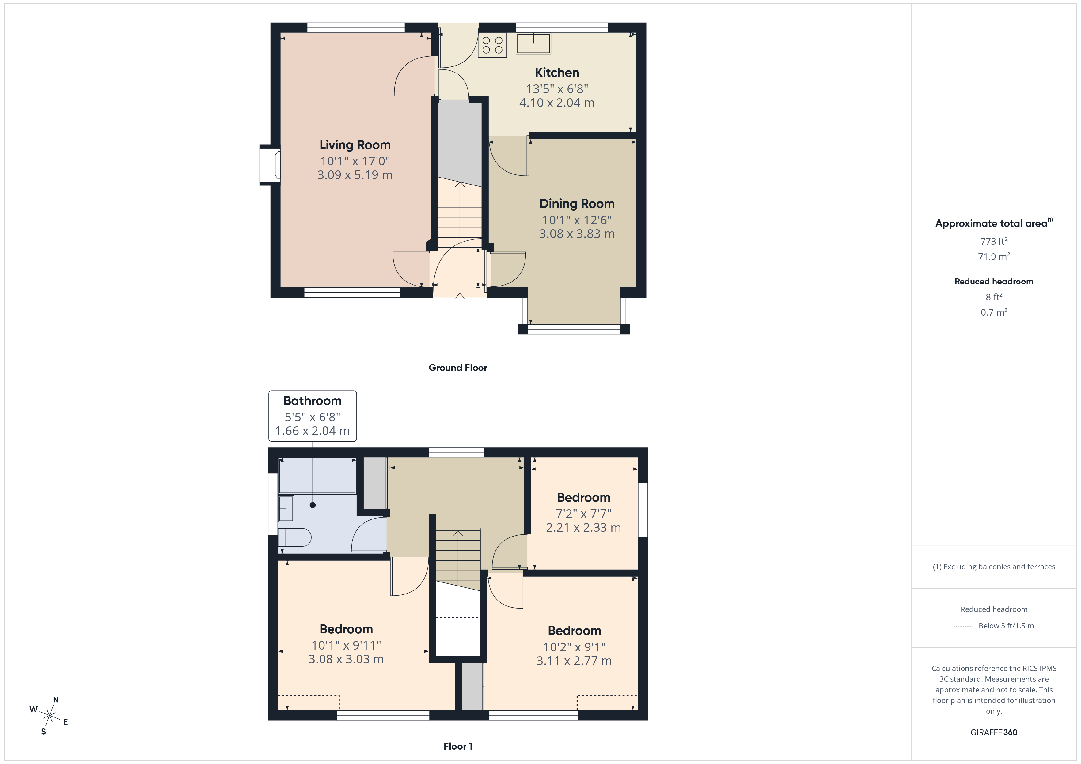 77, Tyersal Court, West Yorkshire floorplan