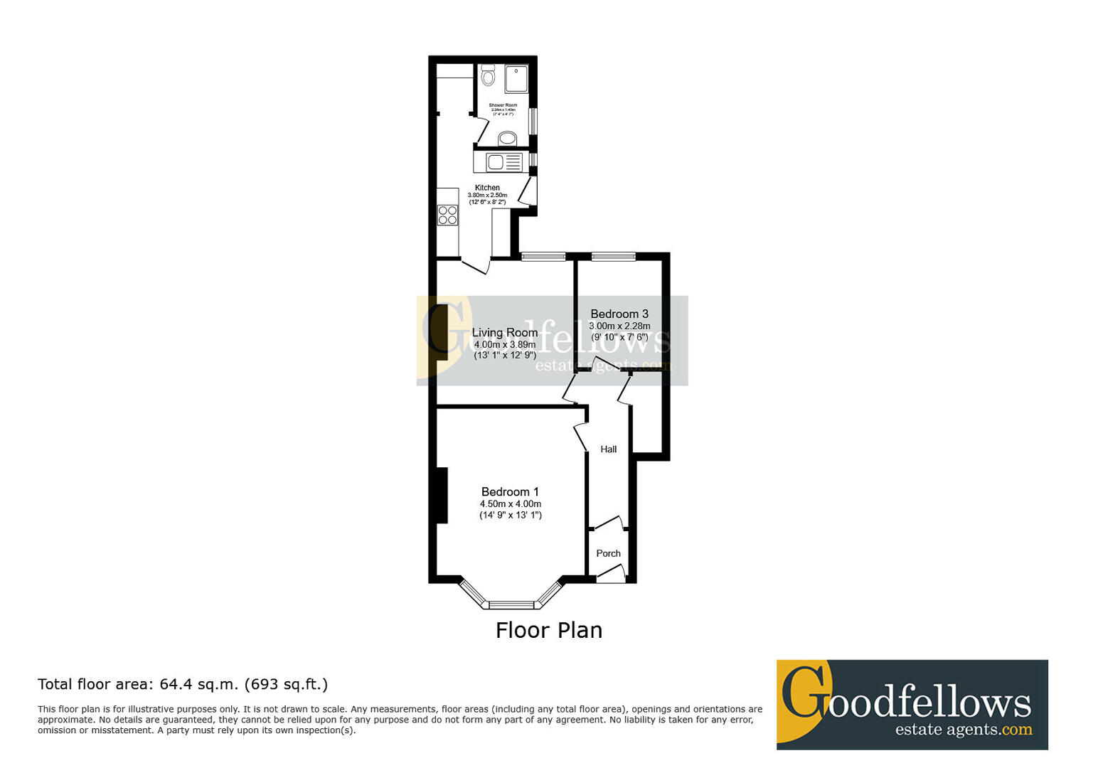 49, Biddlestone Road, Newcastle Upon Tyne floorplan