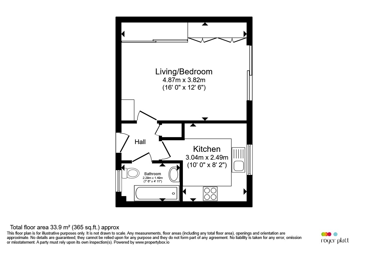 Maiden Place, Reading floorplan