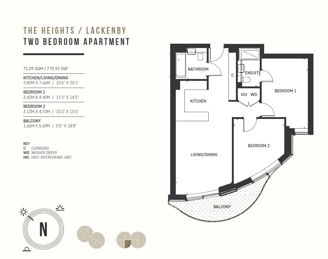 2 Bedrooms Flat for sale in Barking, Cambridge Road IG11