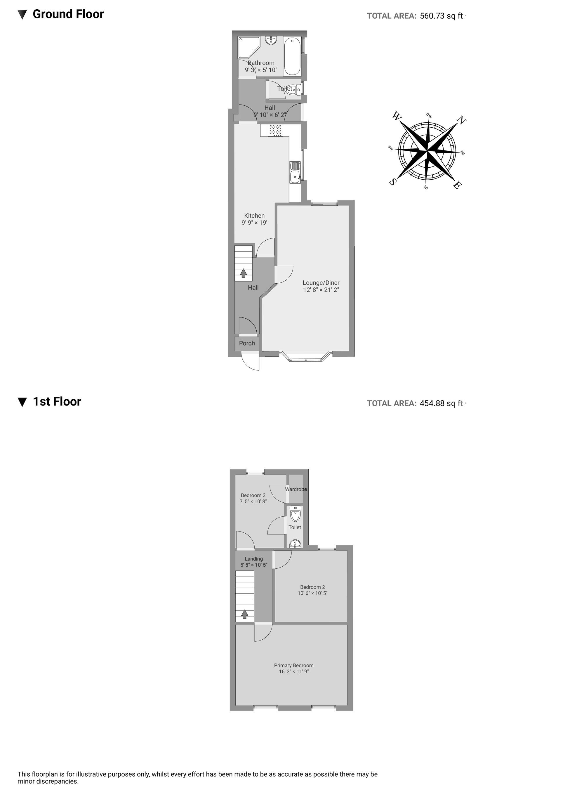 11 Tudor Street, Pontypridd floorplan