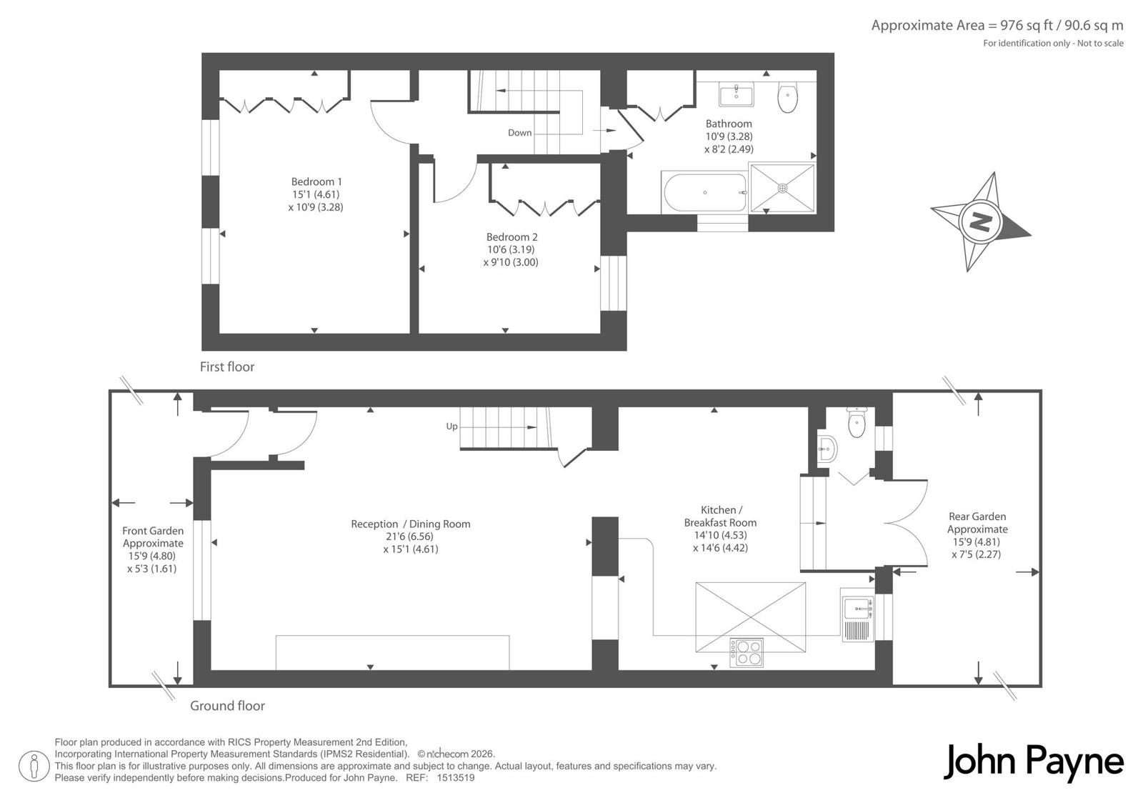 19, Collins Street, London floorplan