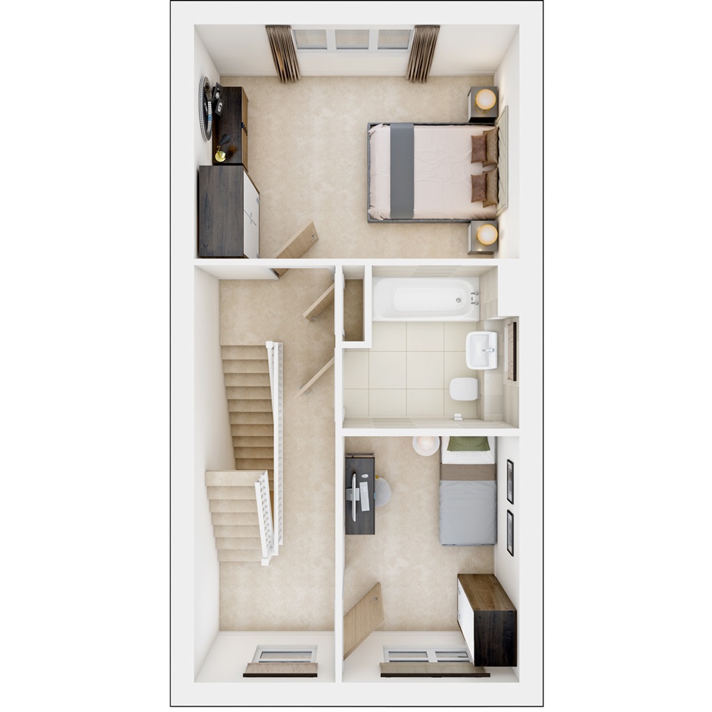 The Harrton - Plot 70, Rose Meadows, Chiswell Green Lane, St Albans floorplan