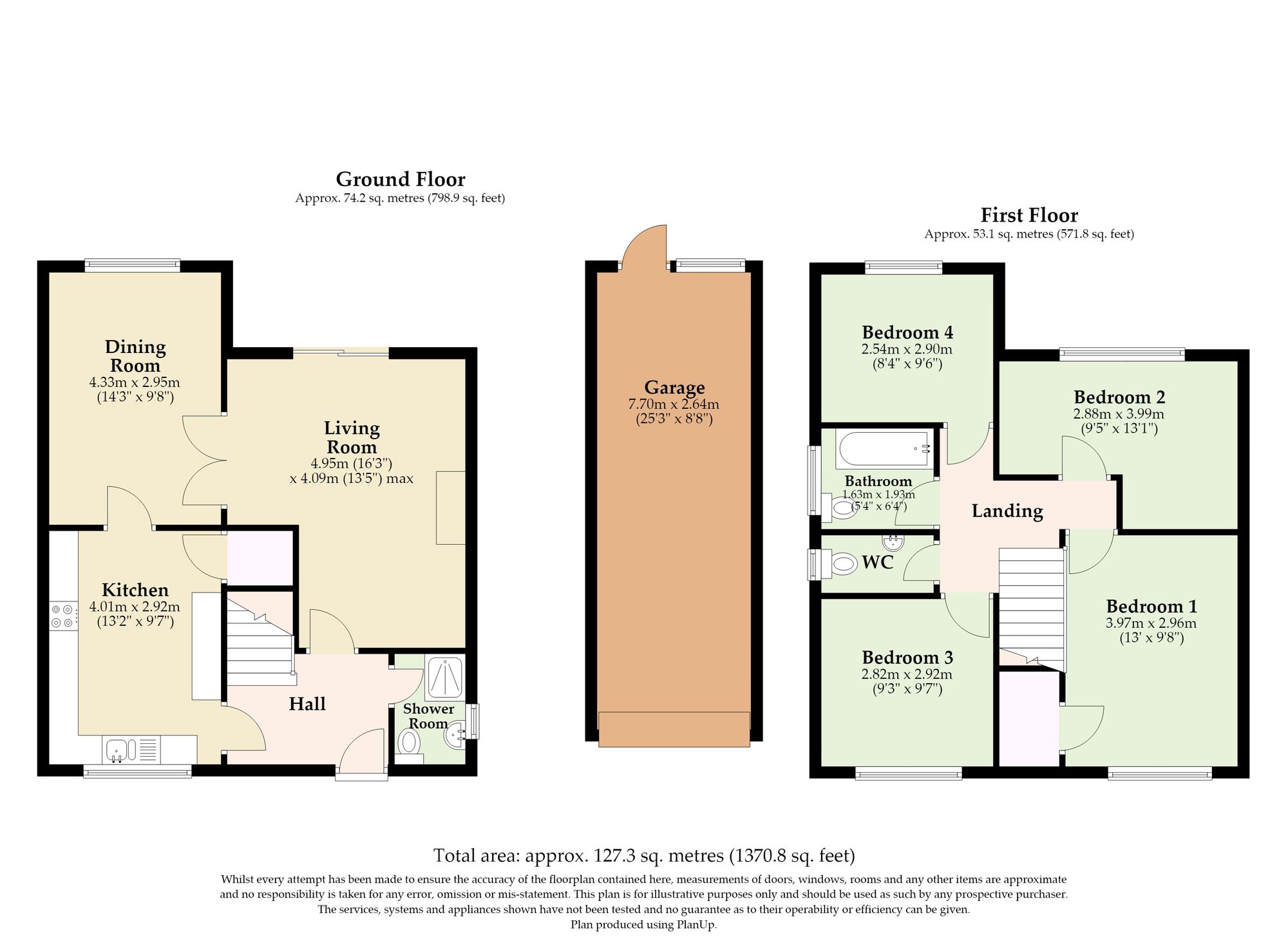 The Retreat Main Road, Great Yarmouth floorplan