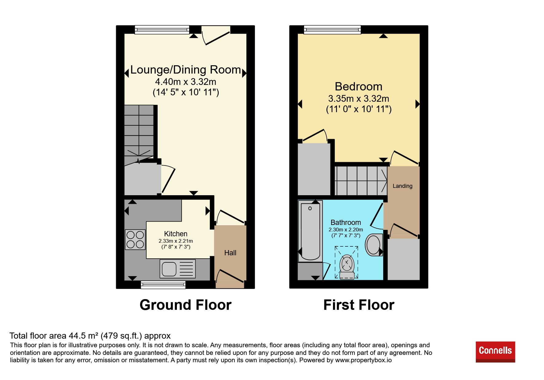 94, Glebeland Way, Torquay floorplan