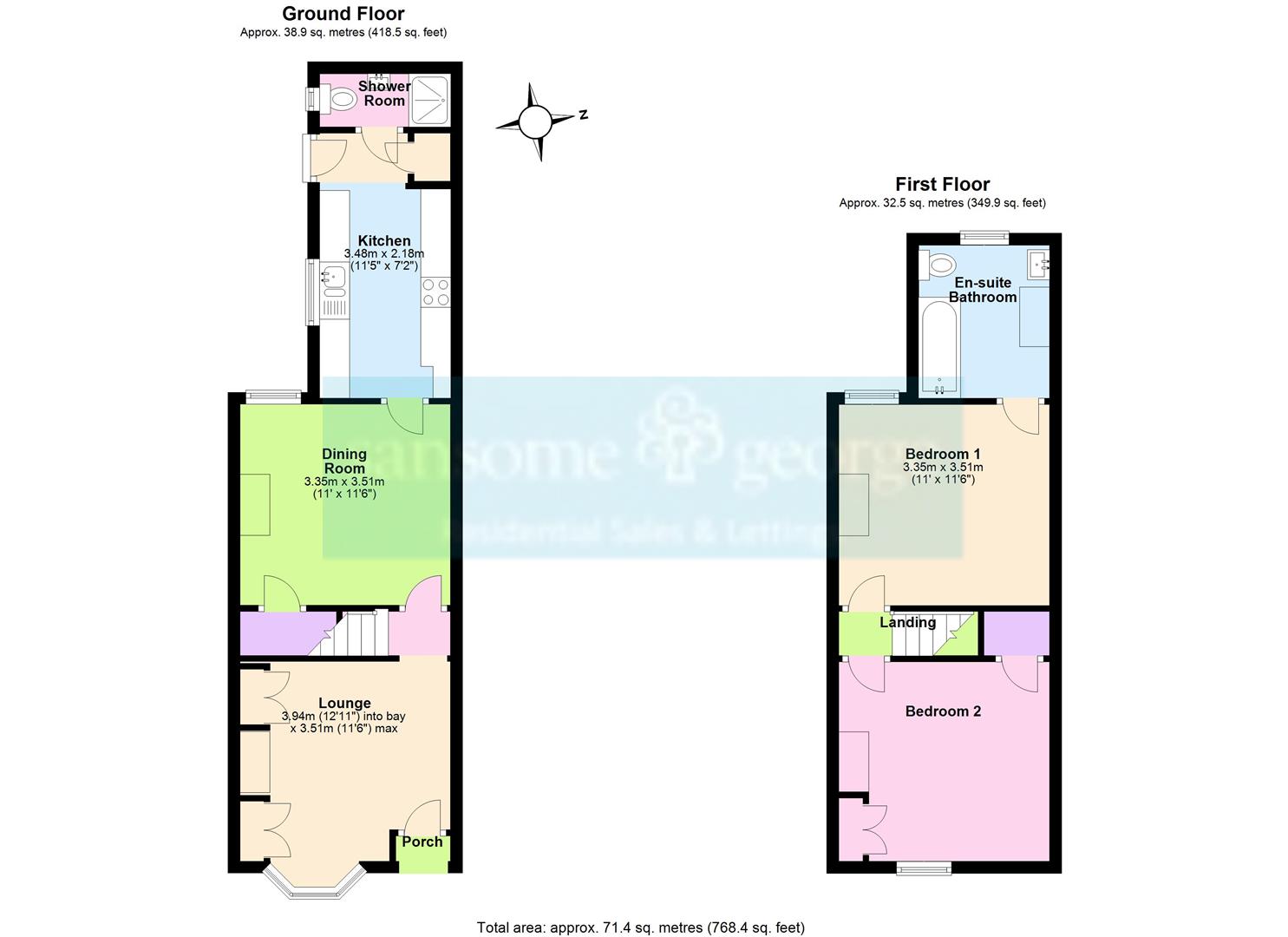 59, Grovelands Road, Reading floorplan