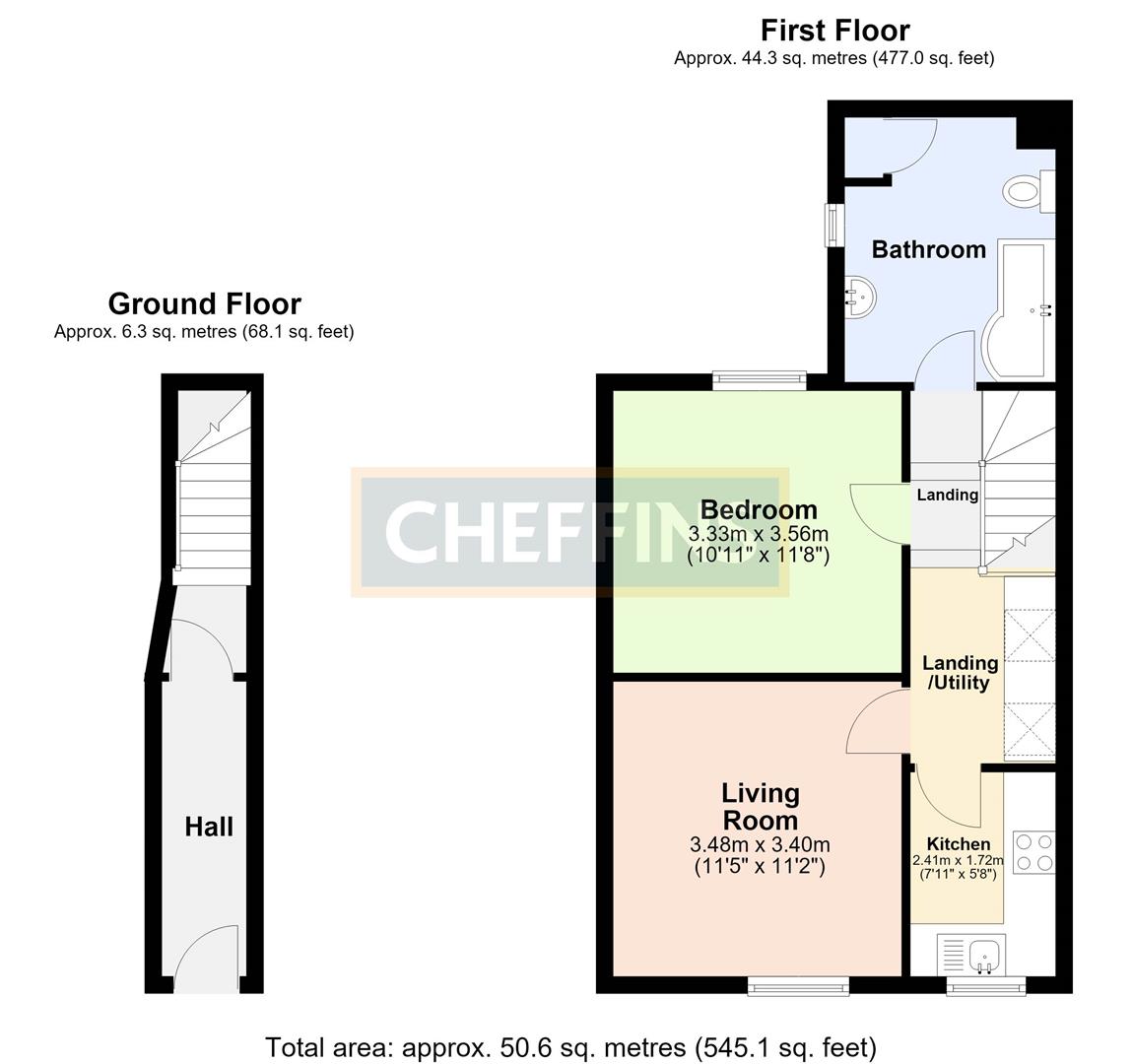 26a, Derby Street, Cambridge floorplan