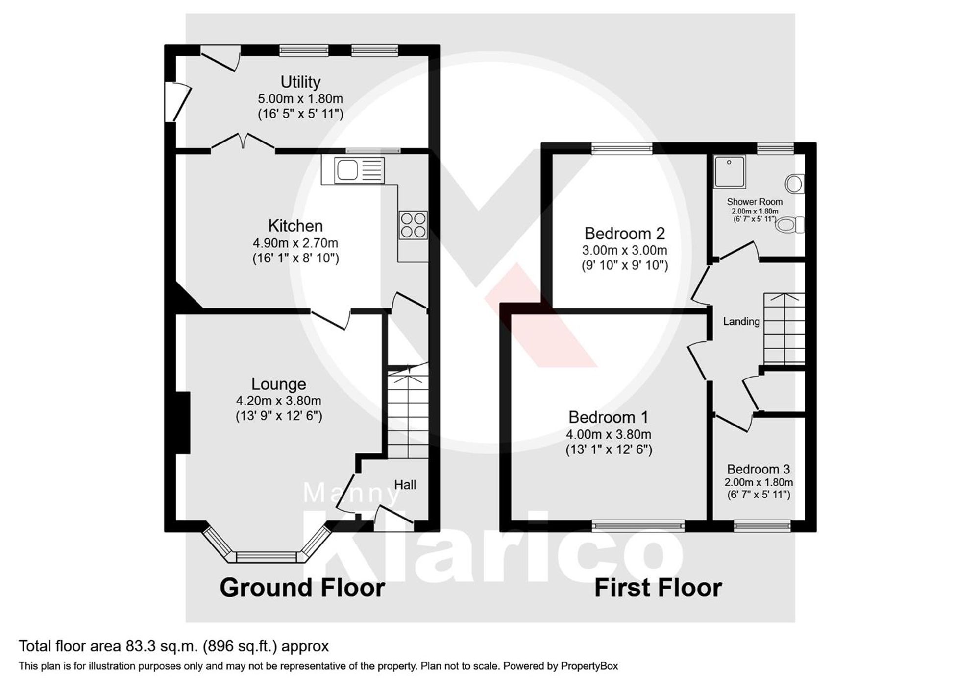 Riley Road, Birmingham floorplan