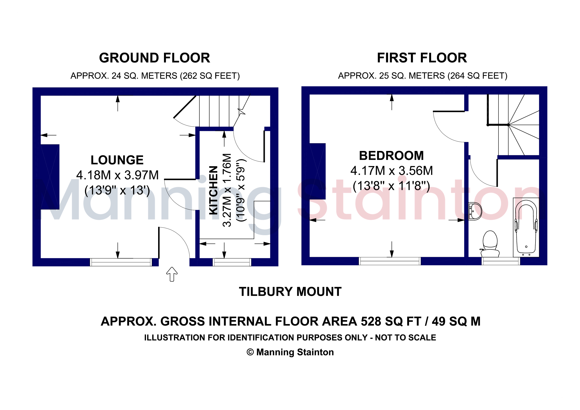 15, Tilbury Mount, West Yorkshire floorplan