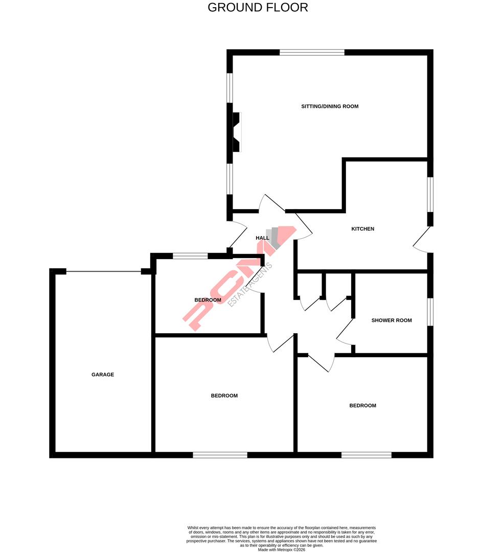 6, Willowbed Walk, Hastings floorplan