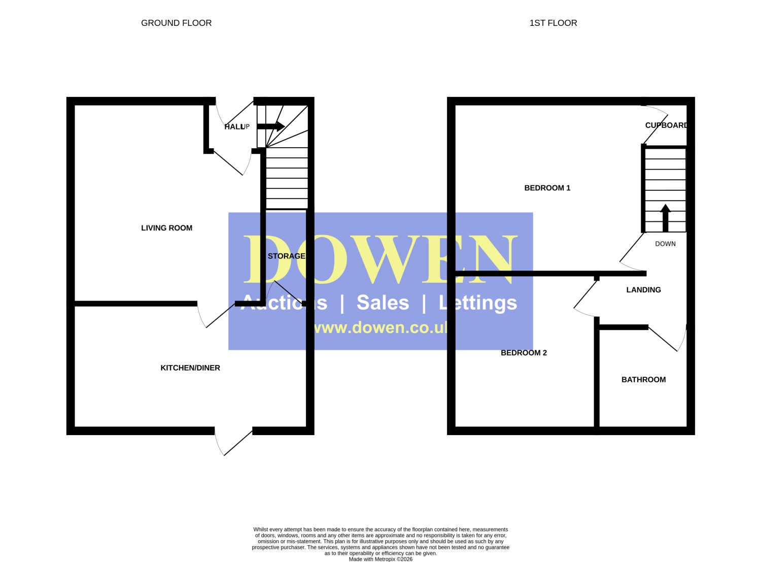 81, Victoria Street, Durham floorplan