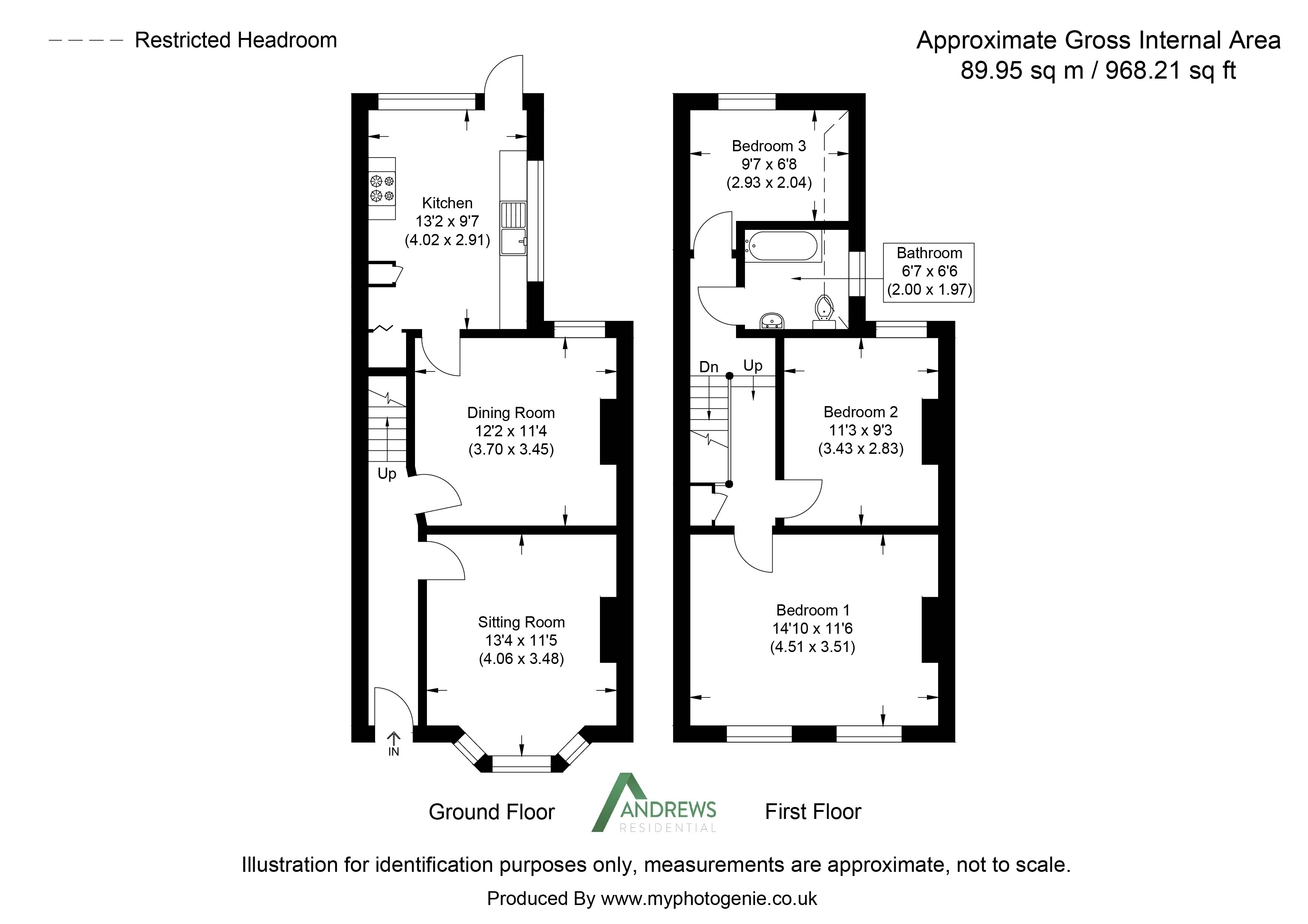 9, Hows Close, Uxbridge floorplan