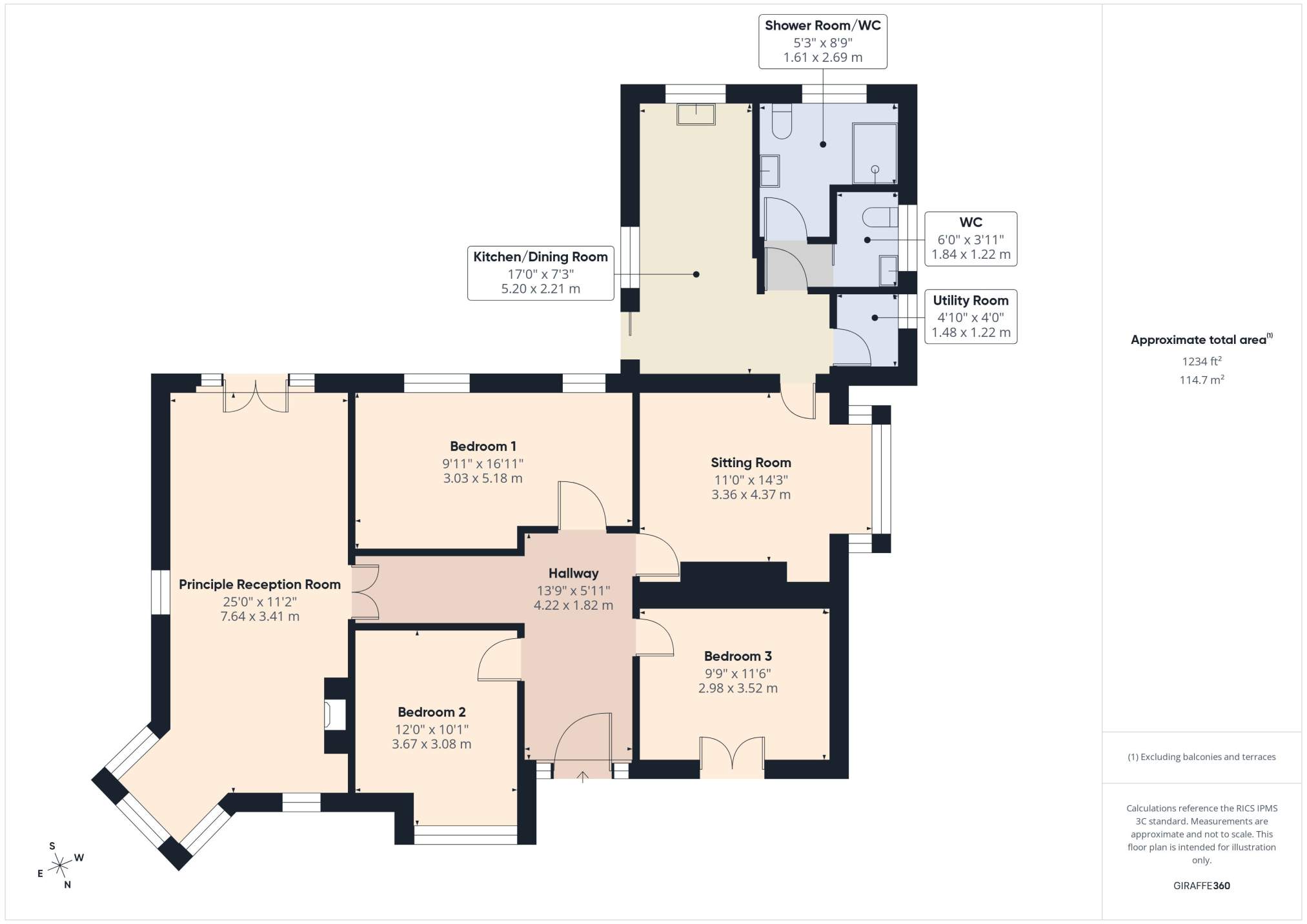 50, South Road, Sully floorplan