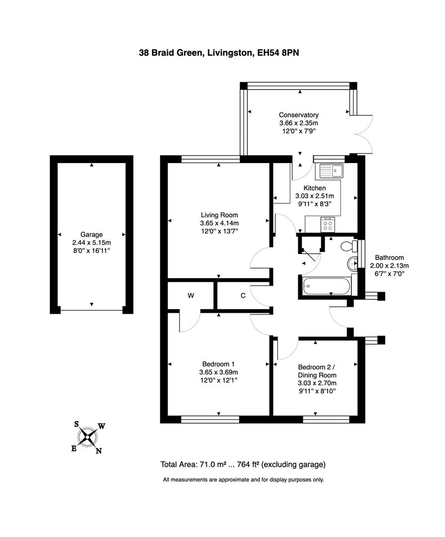38, Braid Green, Livingston floorplan