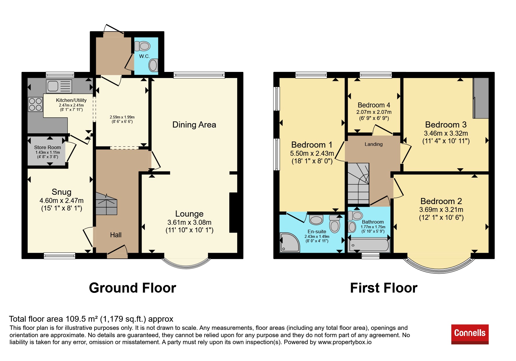32, Glenthorne Avenue, Yeovil floorplan