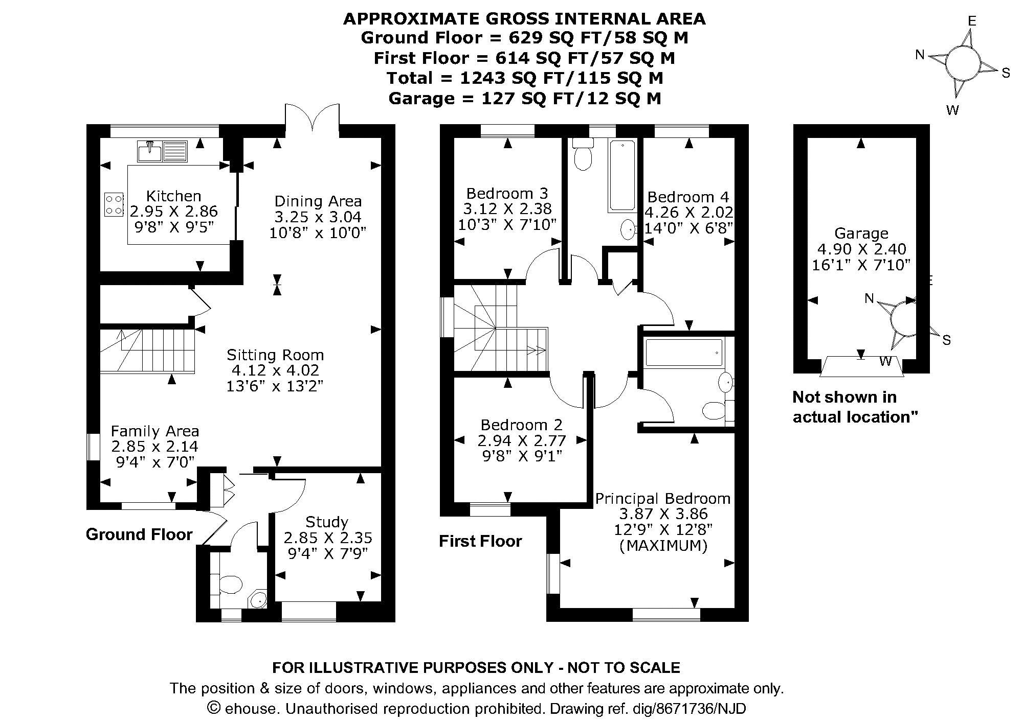 26, Leather Lane, Gomshall floorplan
