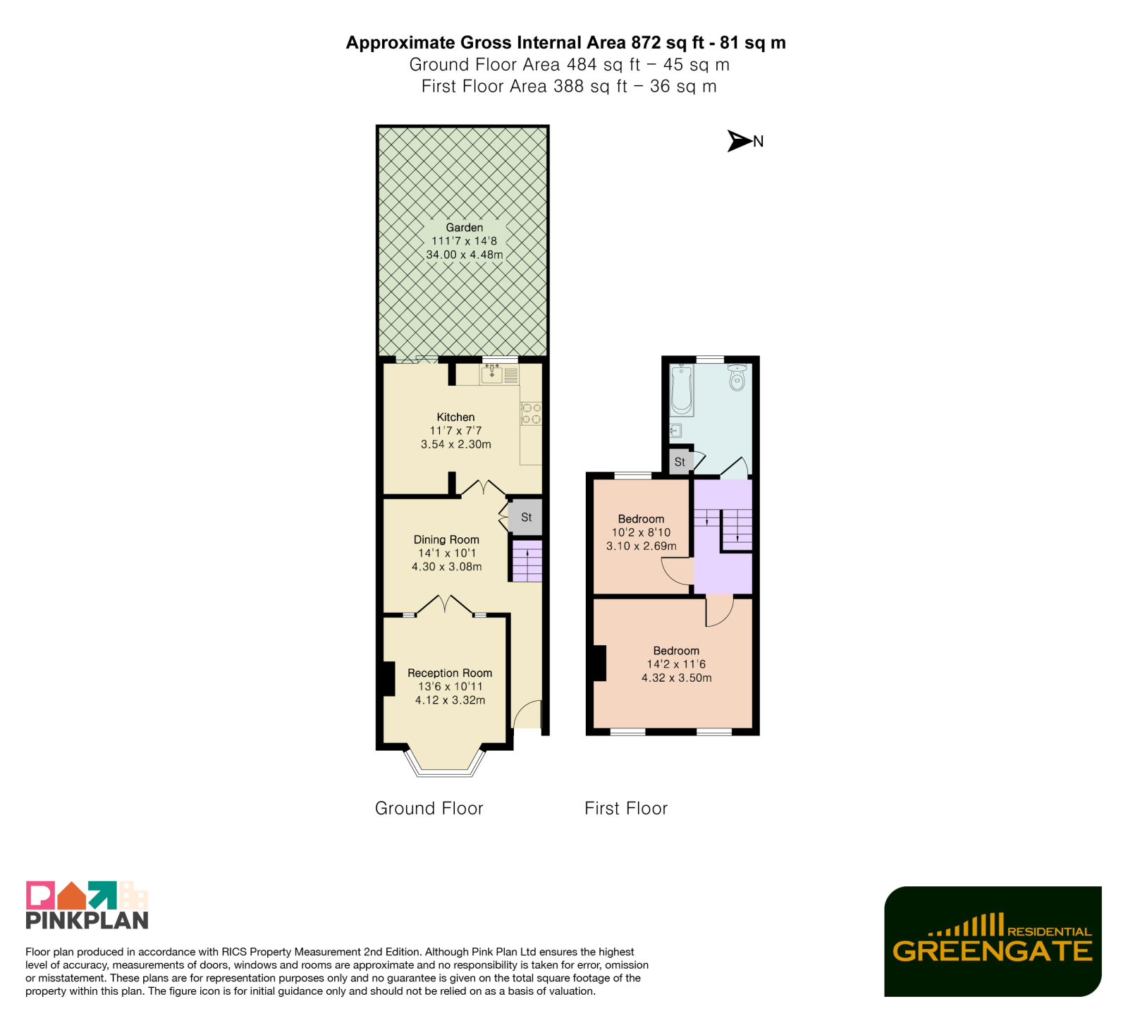 6, Eldon Road, LONDON floorplan