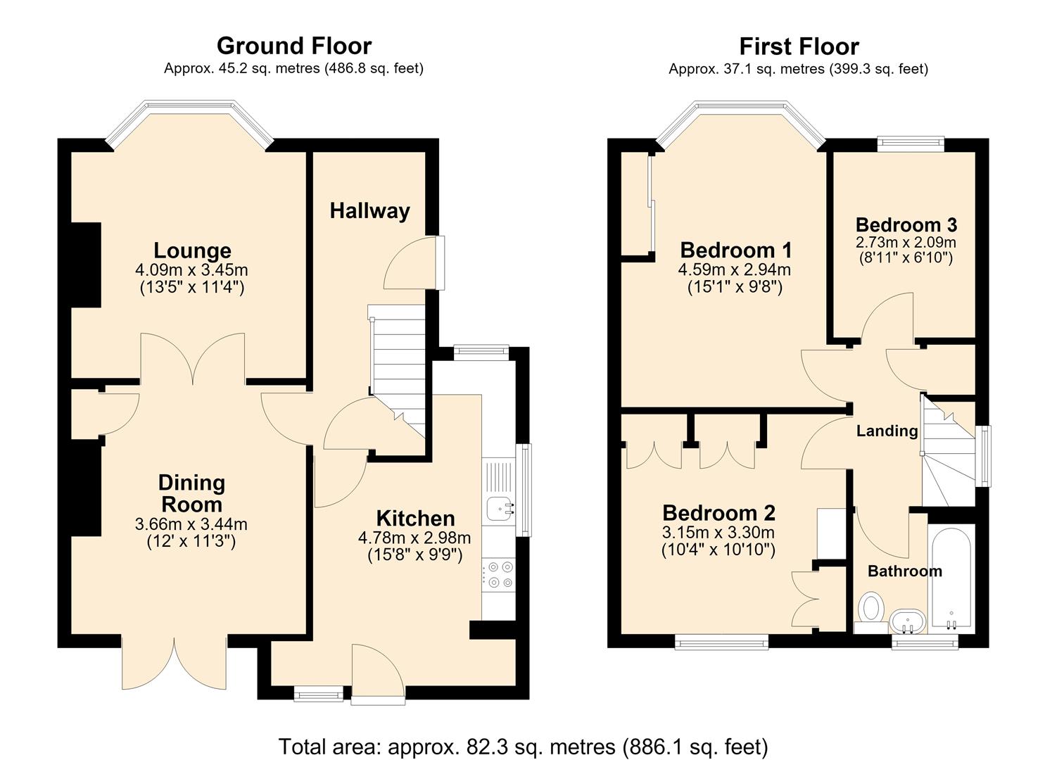 5, Dundee Street, Hull floorplan