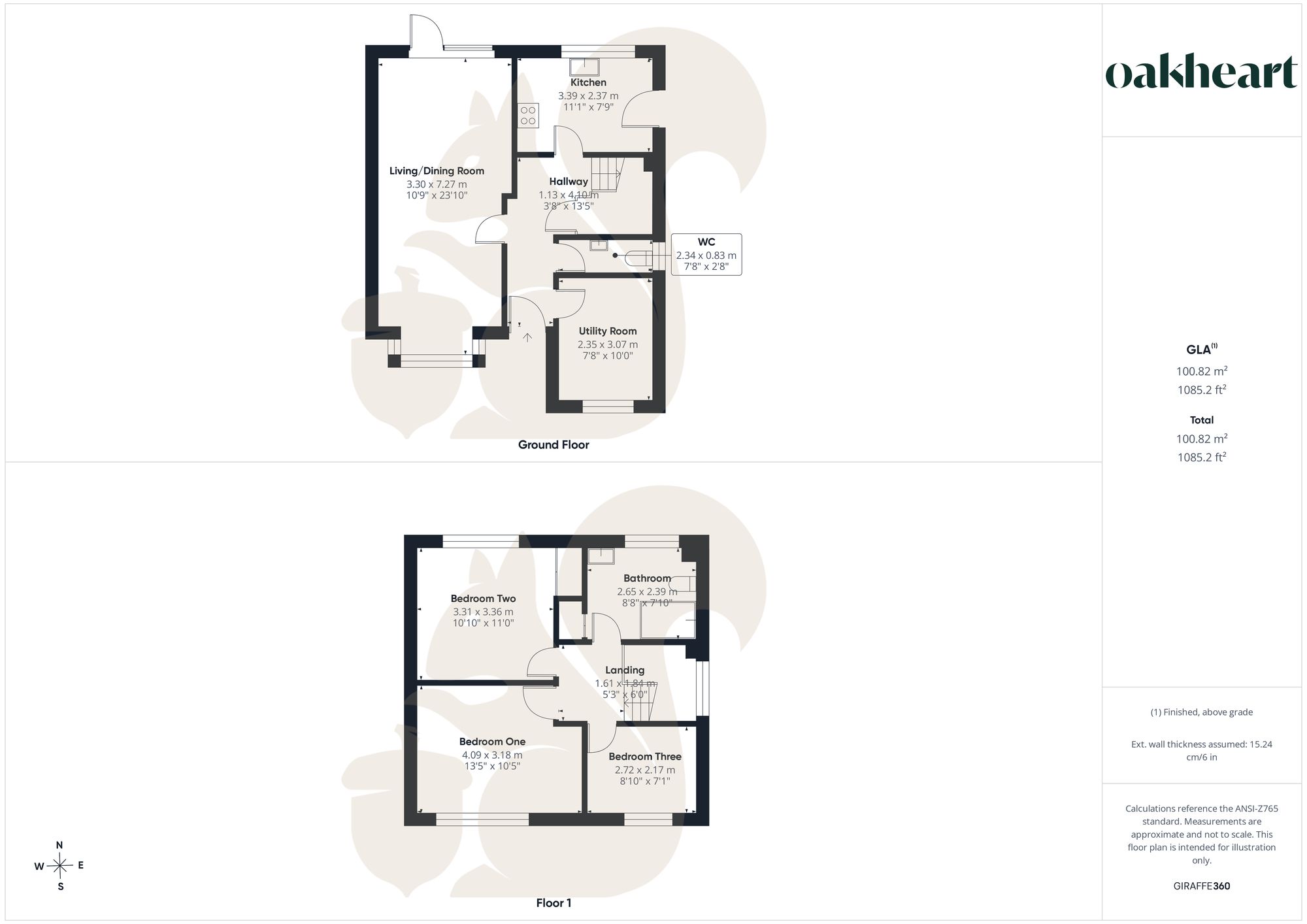 26 Millfields, Stowmarket floorplan